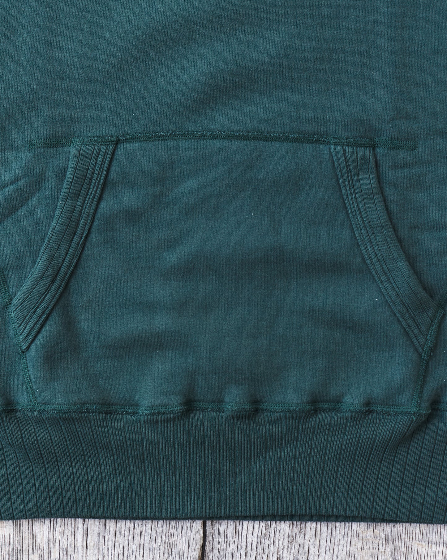 Whitesville Heavyweight Loop-Wheeled Hoodie Green WV67729