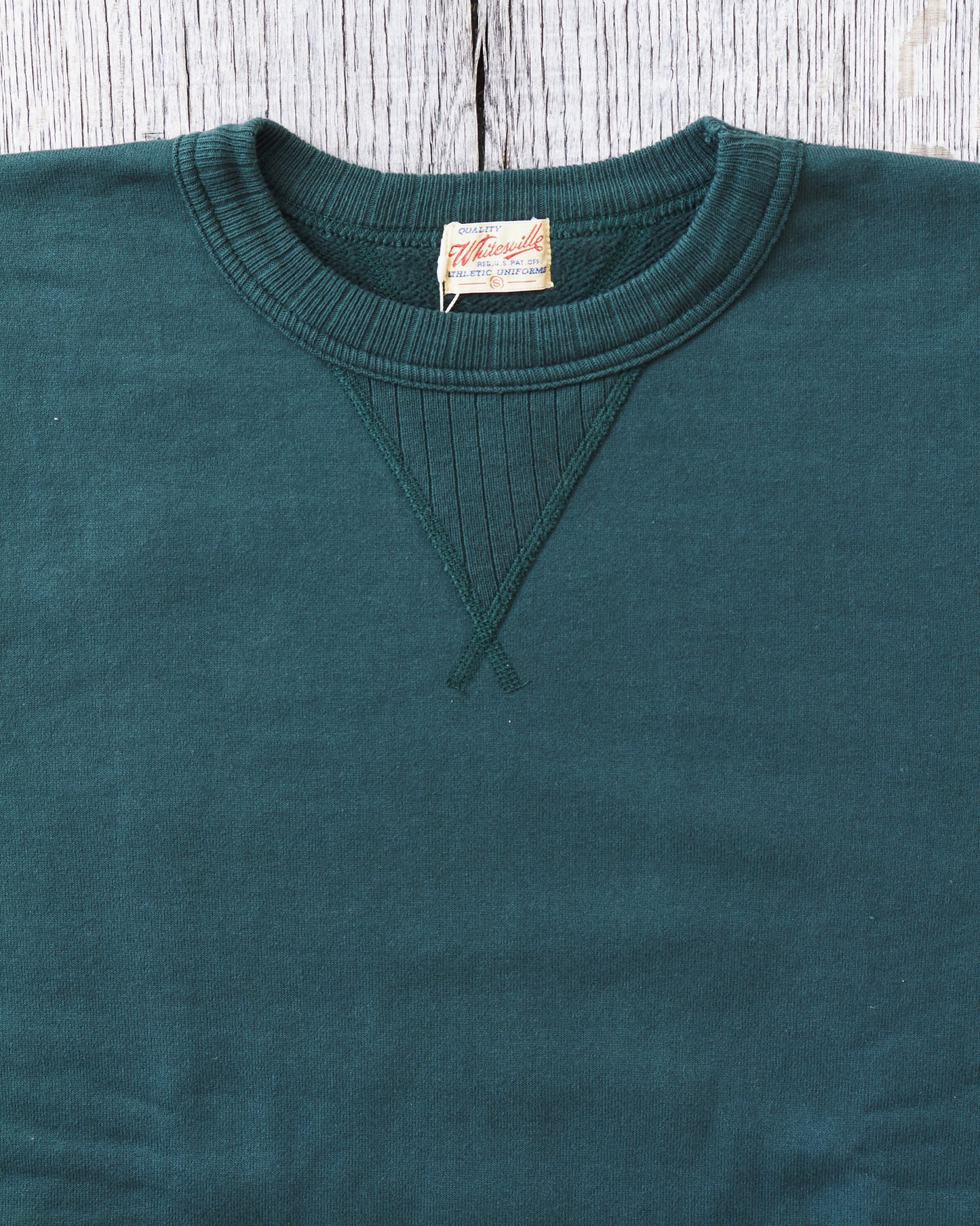 Whitesville Heavyweight Loop-Wheeled Sweatshirt Green WV67728