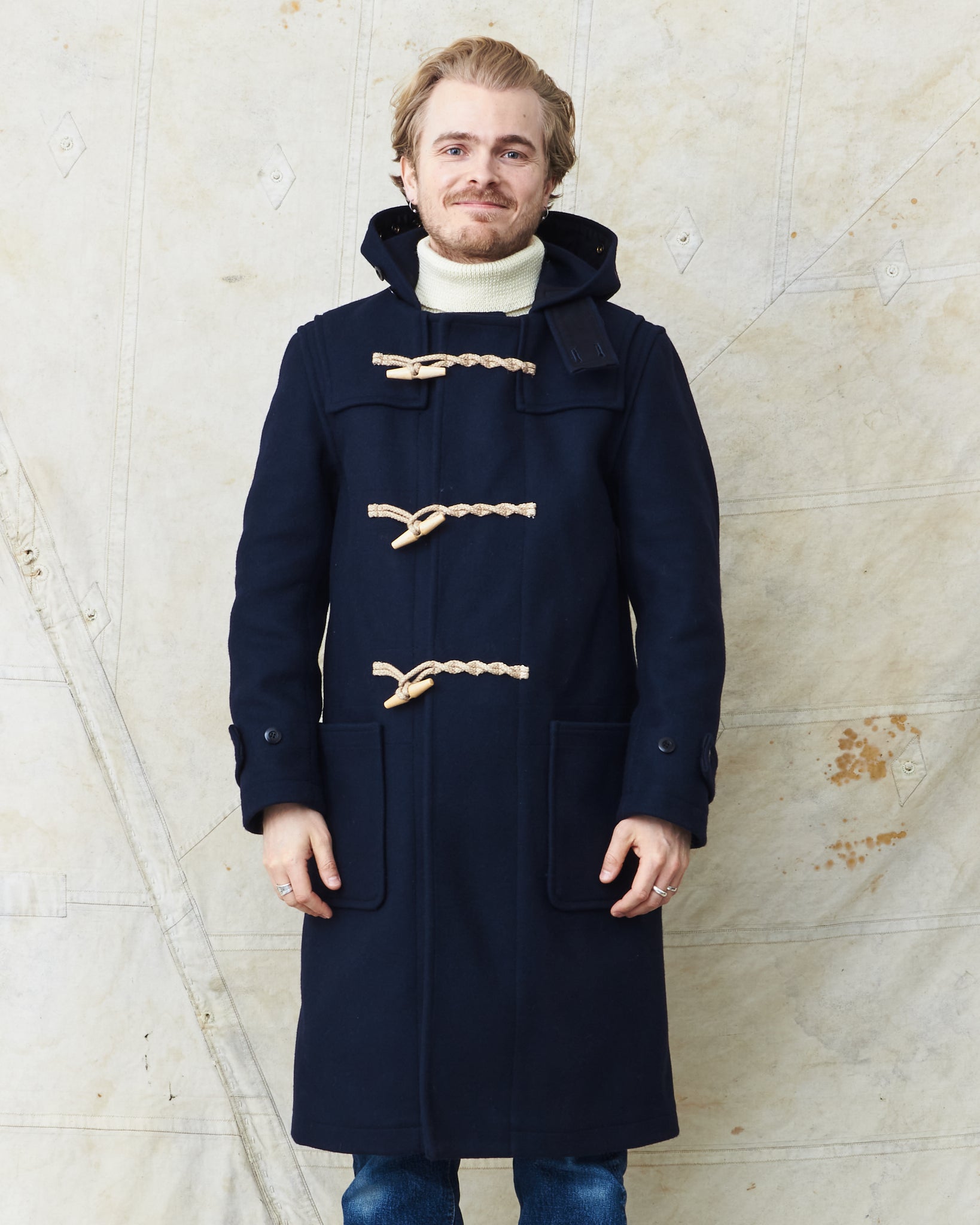 ジャケット・アウター A VONTADE Lax R/N Duffle Coat Dark Navy A VONTADE Lax R/N Duffle Coat Dark Navy メンズ