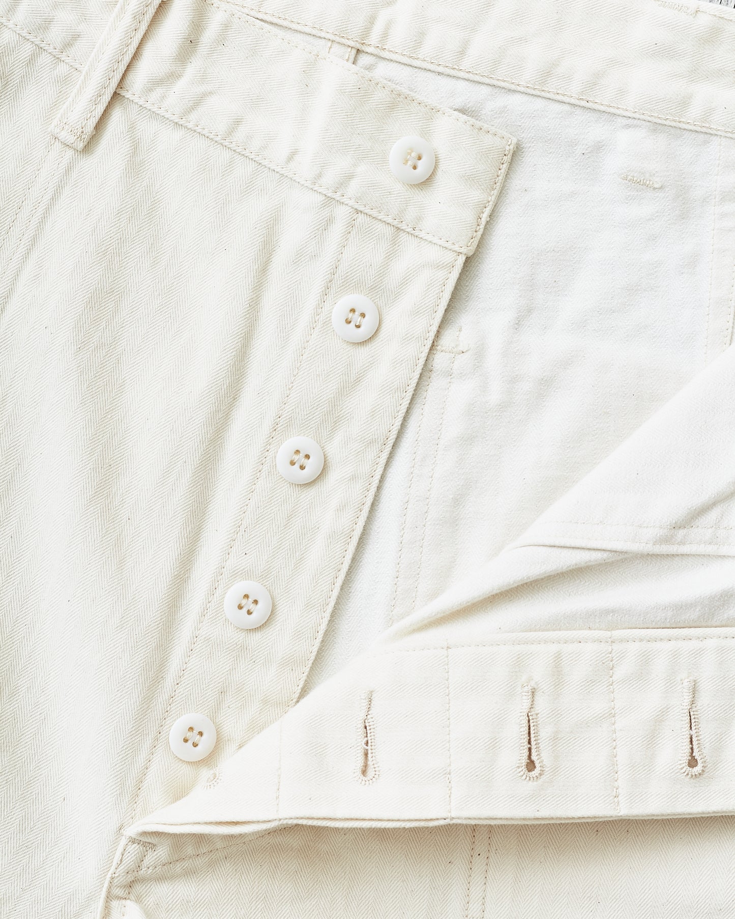Bryceland's The Bryce-Alls Label USN Deck Pants Ecru