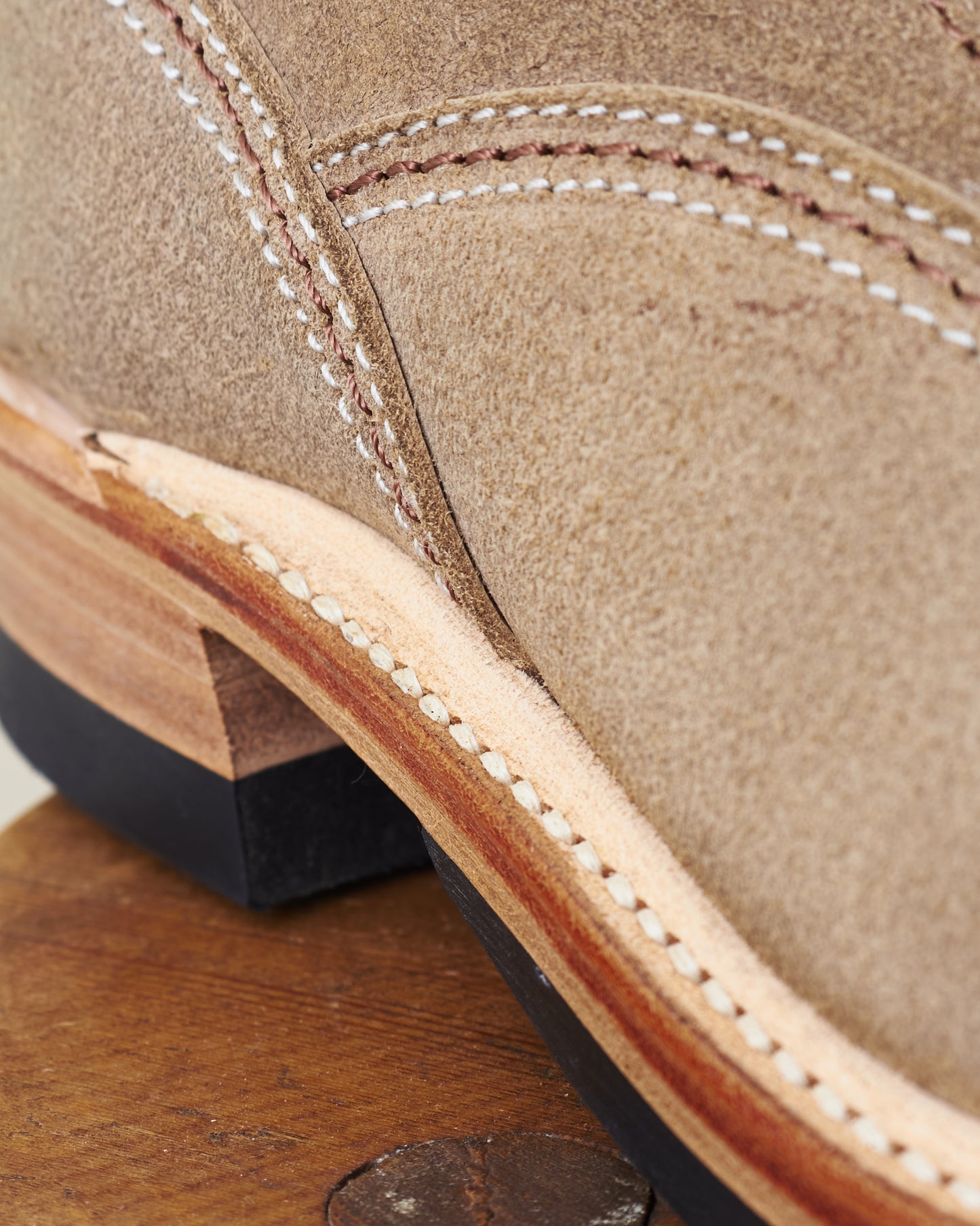 John Lofgren LK-004 Donkey Puncher Boot CXL Natural Roughout