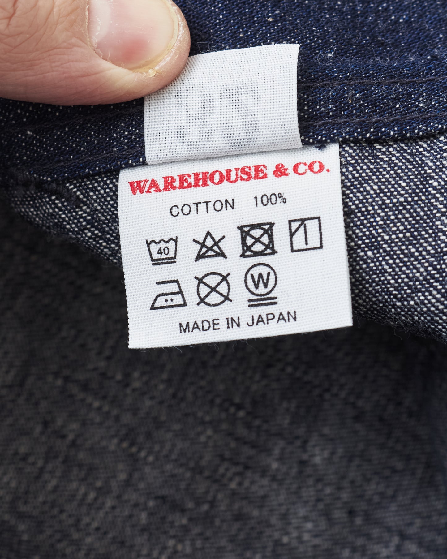 Warehouse & Co Lot 1233 USN Denim Trousers