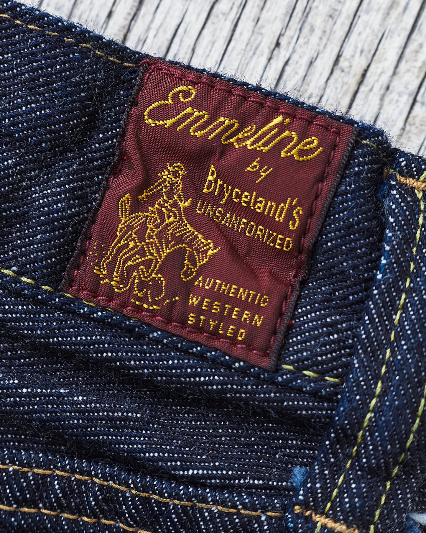Bryceland's The Emmeline Label Janet Jeans Indigo One Wash