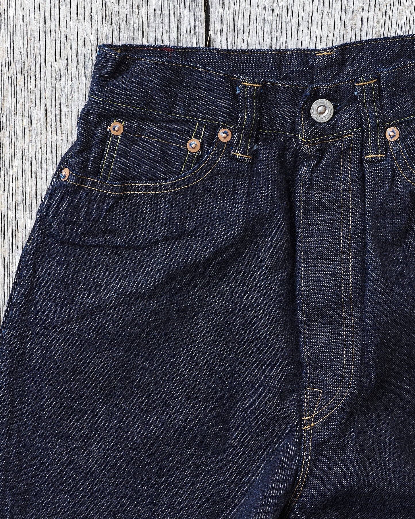 Bryceland's The Emmeline Label Janet Jeans Indigo One Wash