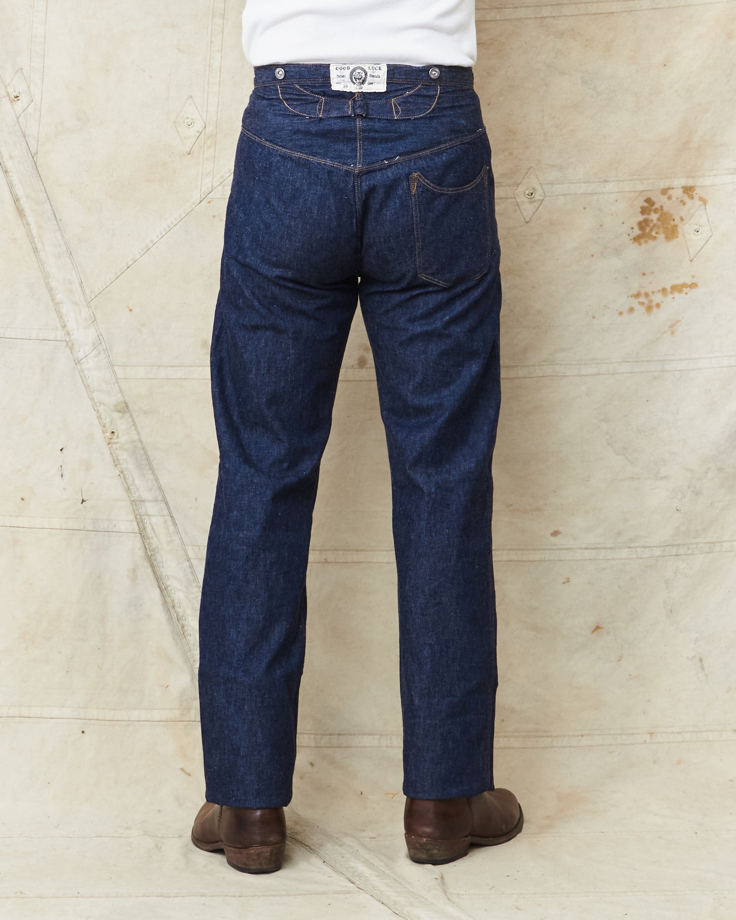 TCB Jeans Viktor’s Voice Good Luck Denim Jeans 10oz