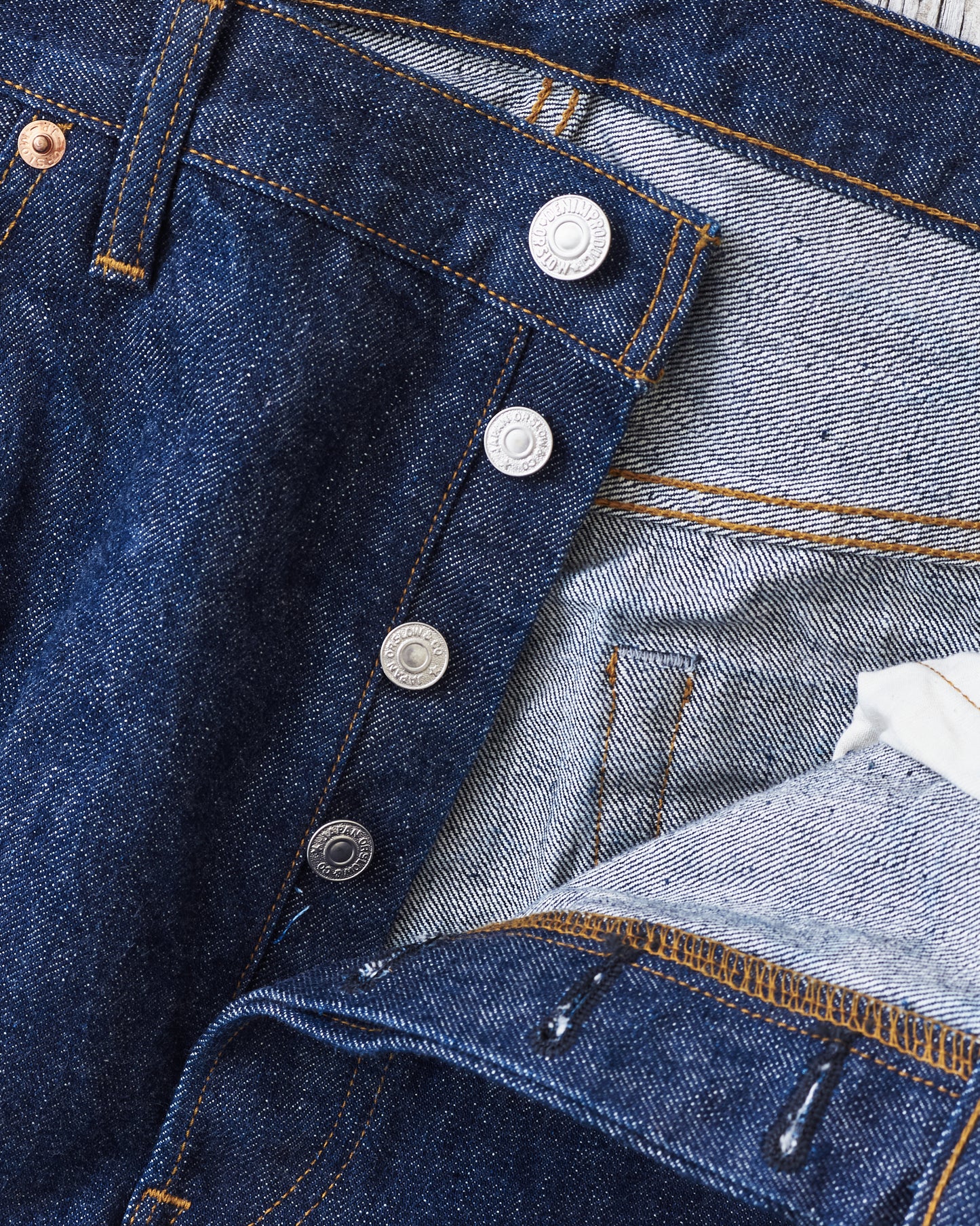 OrSlow 1056 Model 66 Standard Fit Jeans One Wash