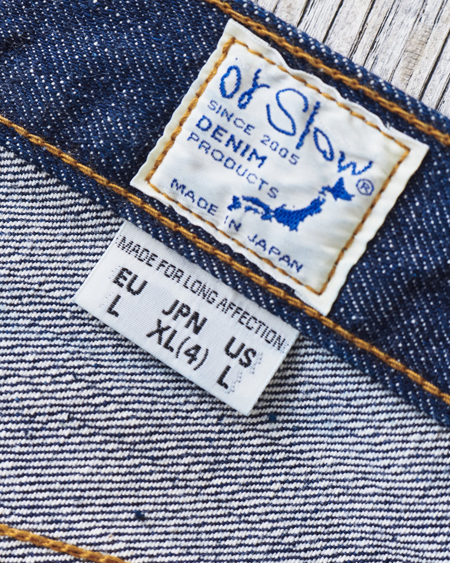 OrSlow 1056 Model 66 Standard Fit Jeans One Wash