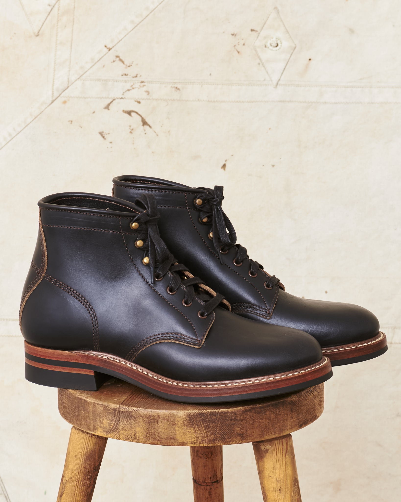 John Lofgren LK-040 El Capitan Boots Horween CXL Black – Second