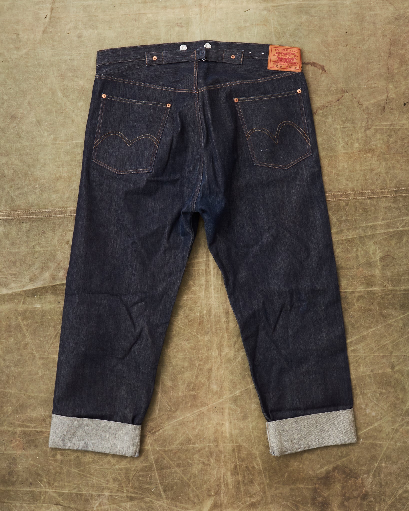 LEVI’S VINTAGE CLOTHING 501XX 501-0003 USA製 バレンシア工場 DEADSTOCK ジーンズ リーバイス  1947 501 Original Fit Selvedge Jeans
