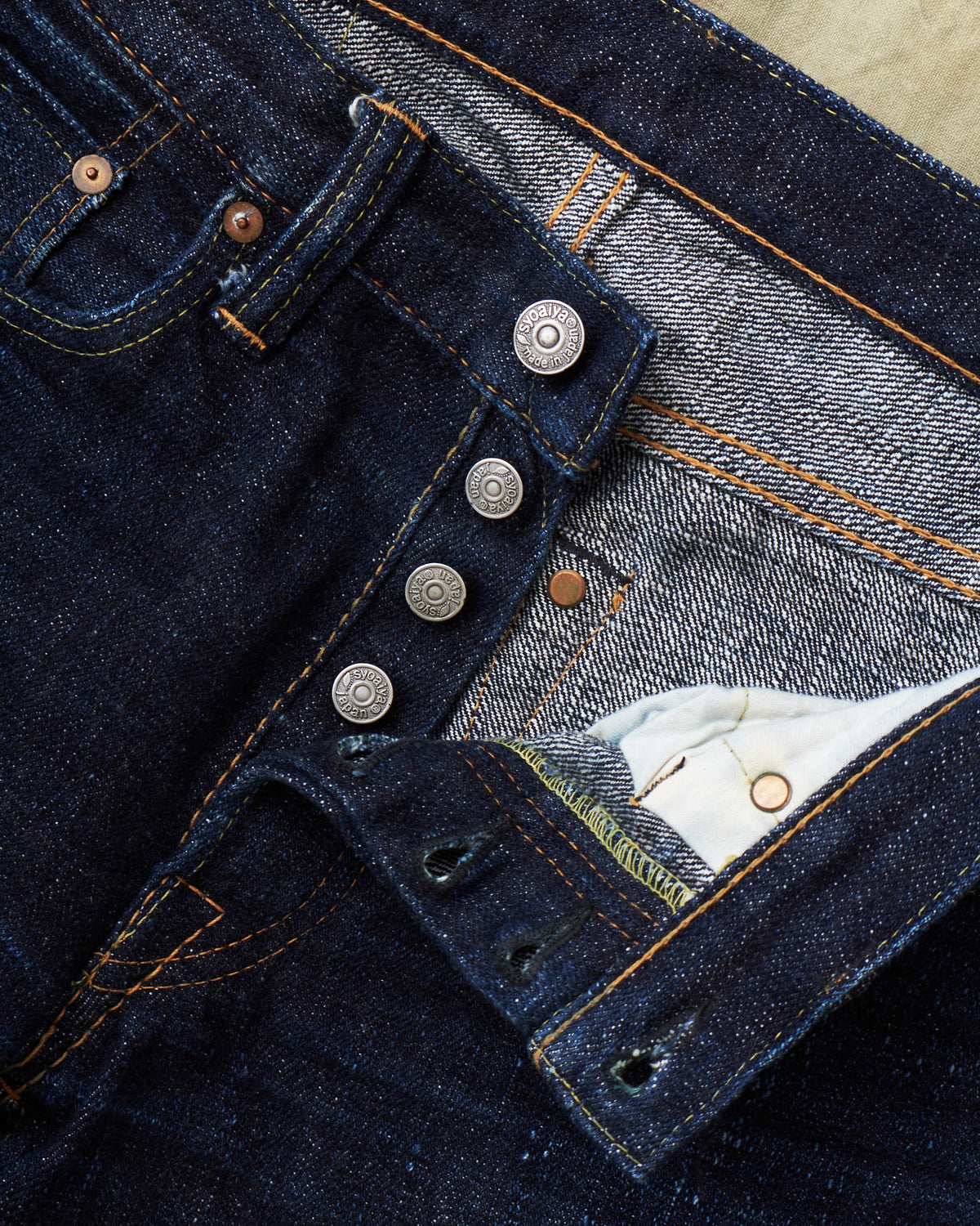 Second Hand Pure Blue Japan Selvedge Denim Trousers W28