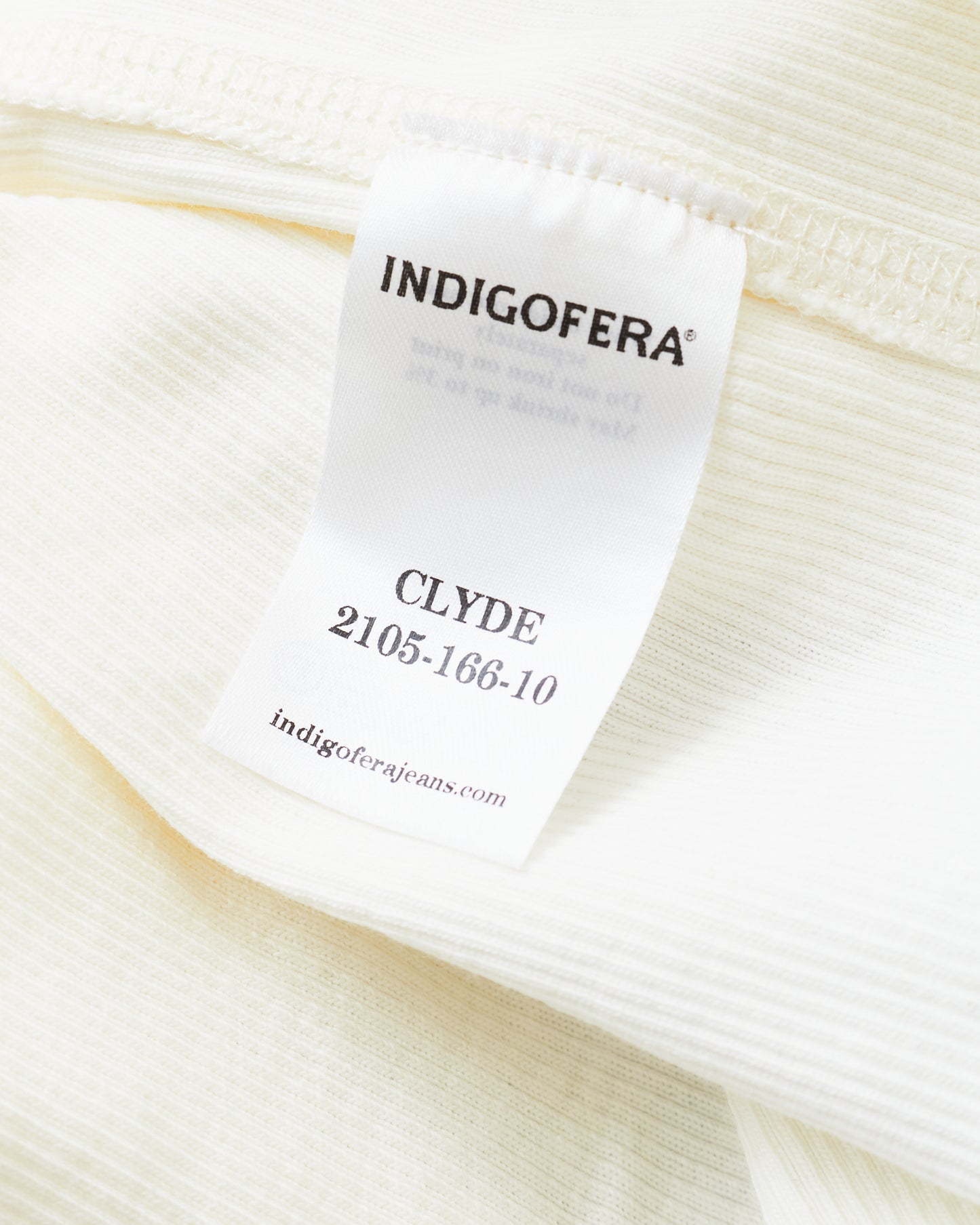 Indigofera Clyde Long Sleeve Cocatoo White