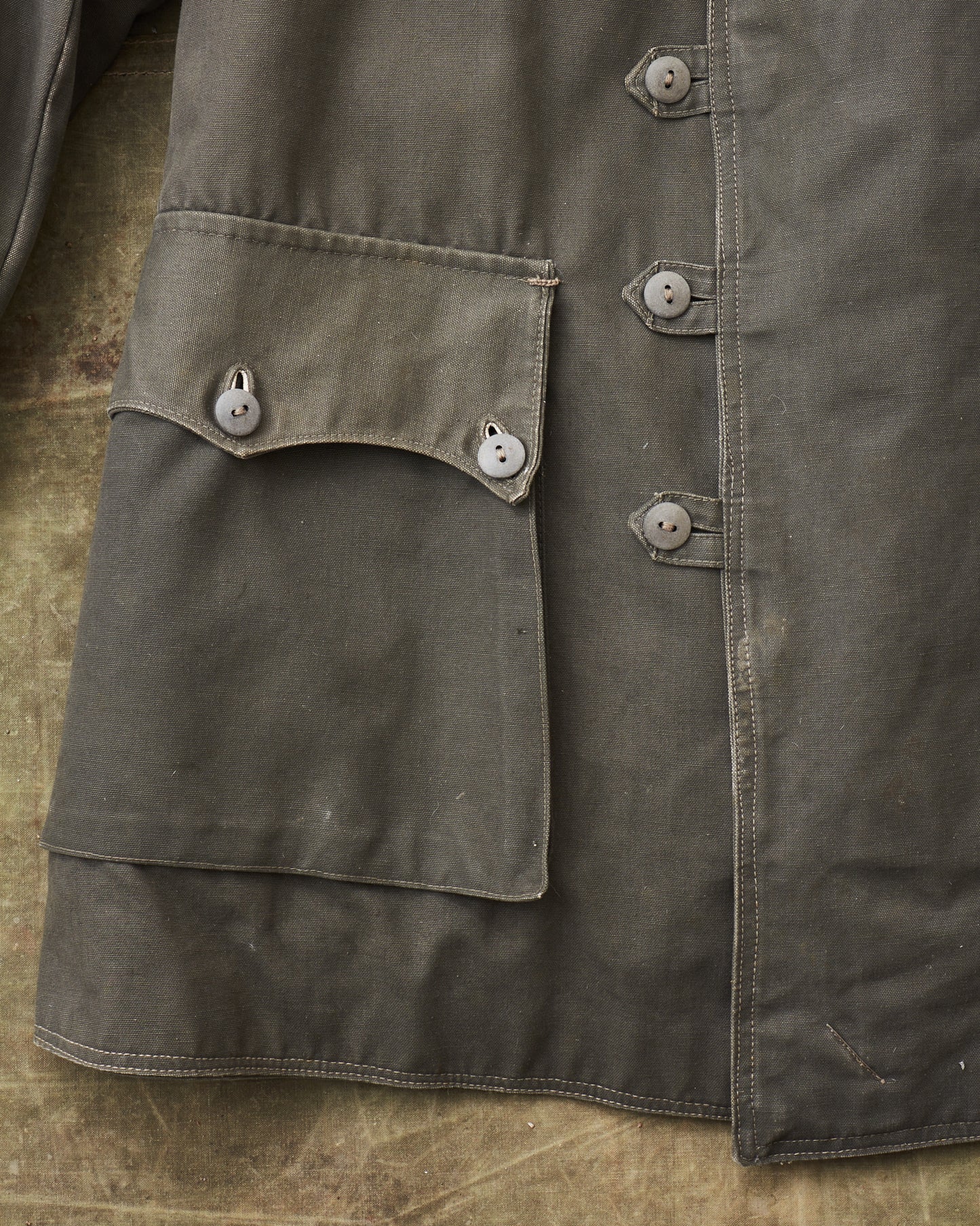 No. 1 Vintage Swedish Army Survival Coat Livpäls M/1944 Small/Medium
