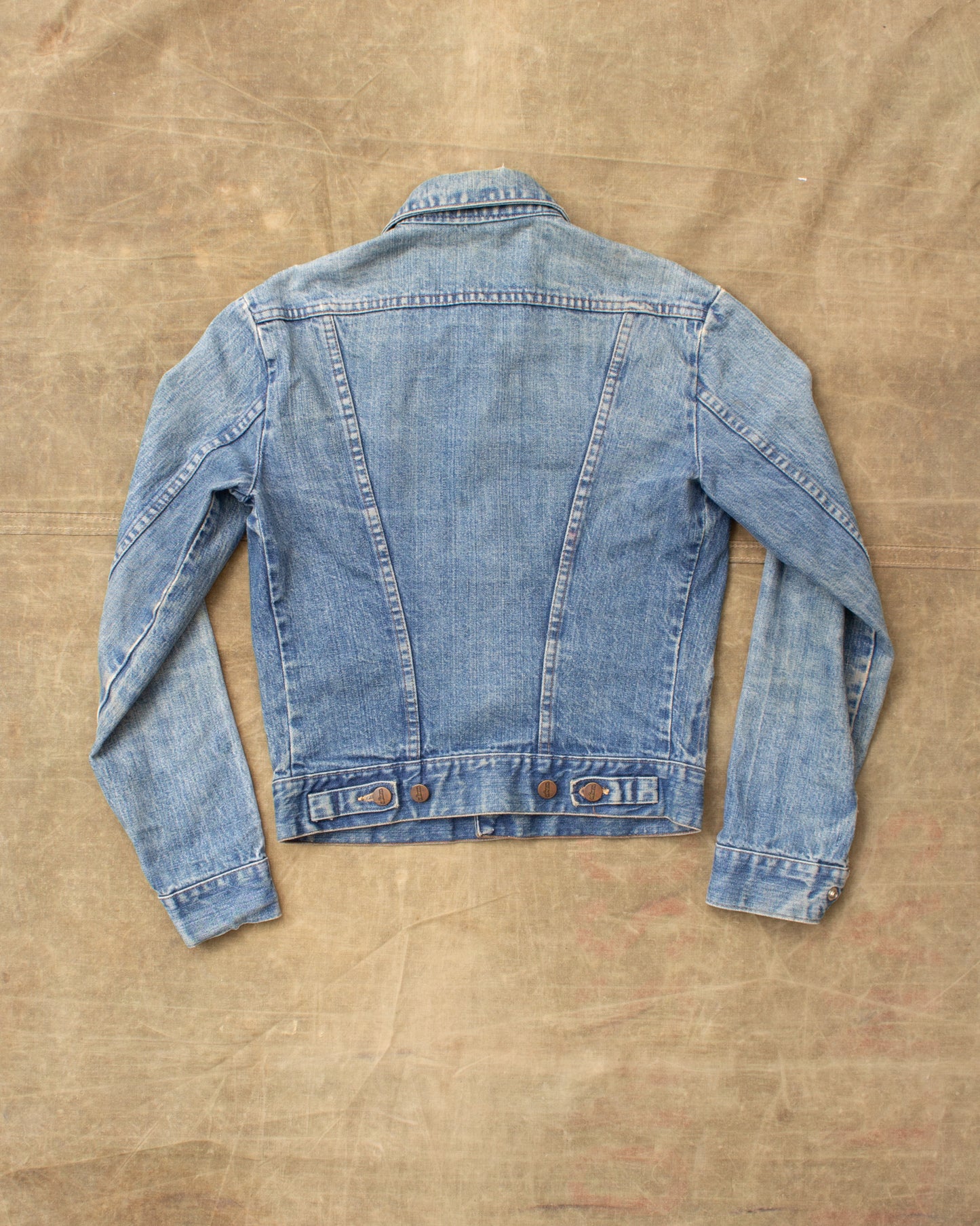 No. 2 Vintage 1980's Wrangler Broken Twill Denim Jacket Size 34