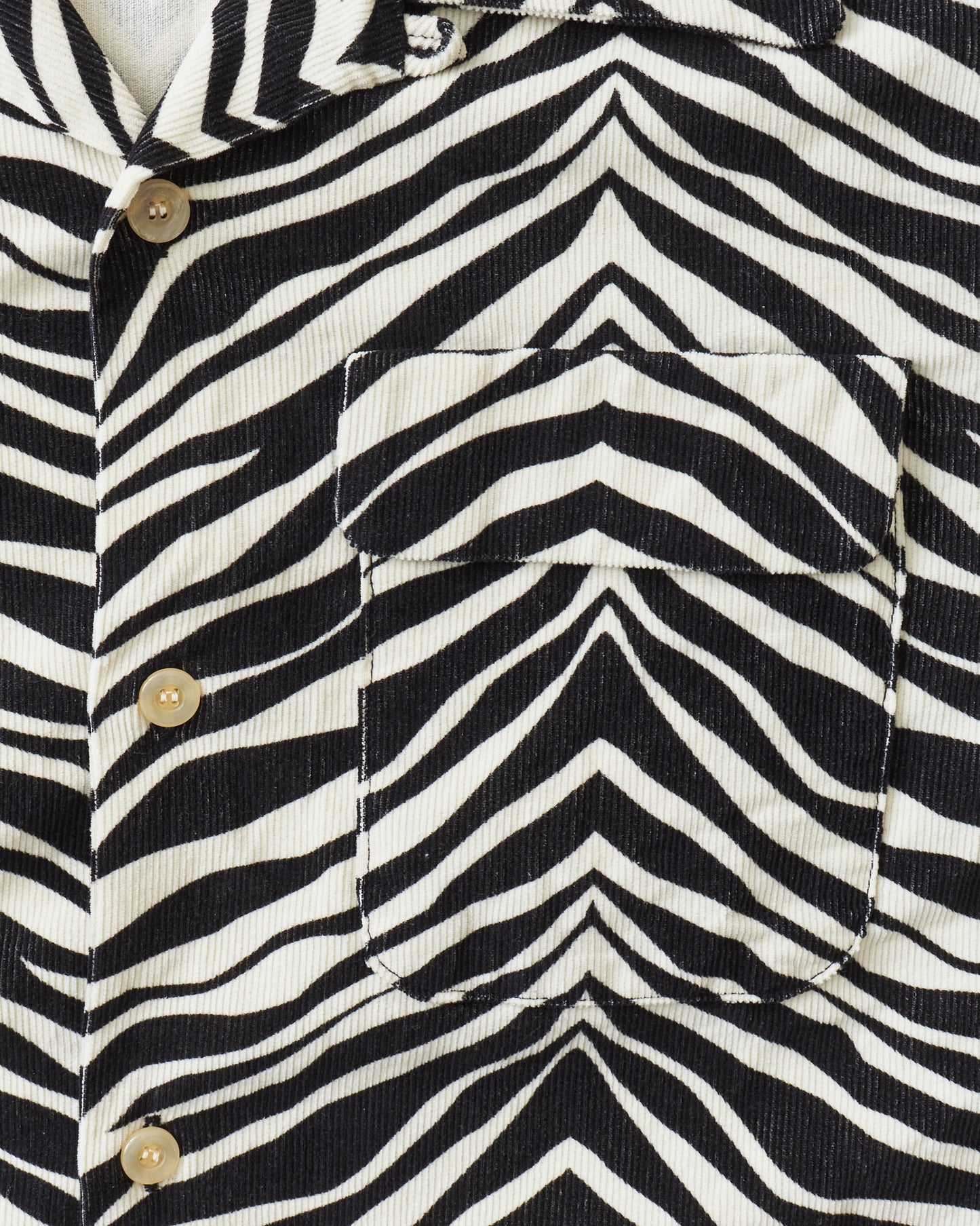 Style Eyes Mid 1950s Style Corduroy Sports Shirt “Zebra” SE29381