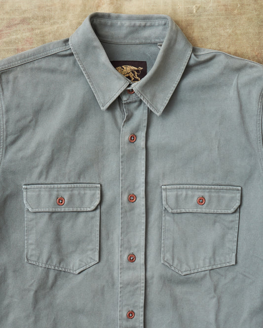 Second Hand Indigofera Alamo Shirt Dry Sage Size XS