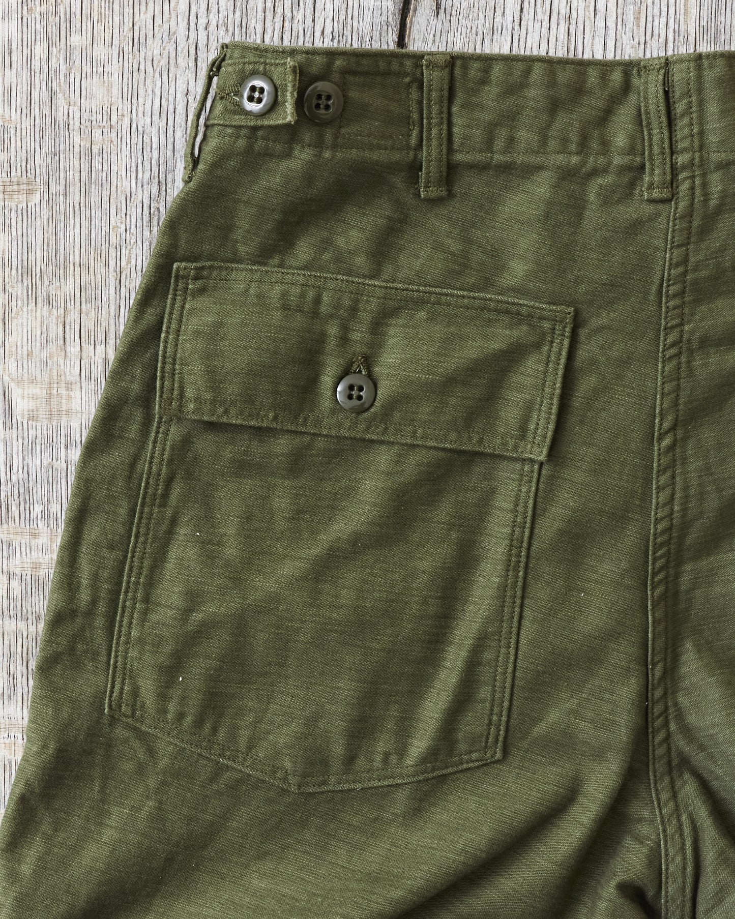 OrSlow V5002 Vintage Fit Fatigue Pants Dark Olive