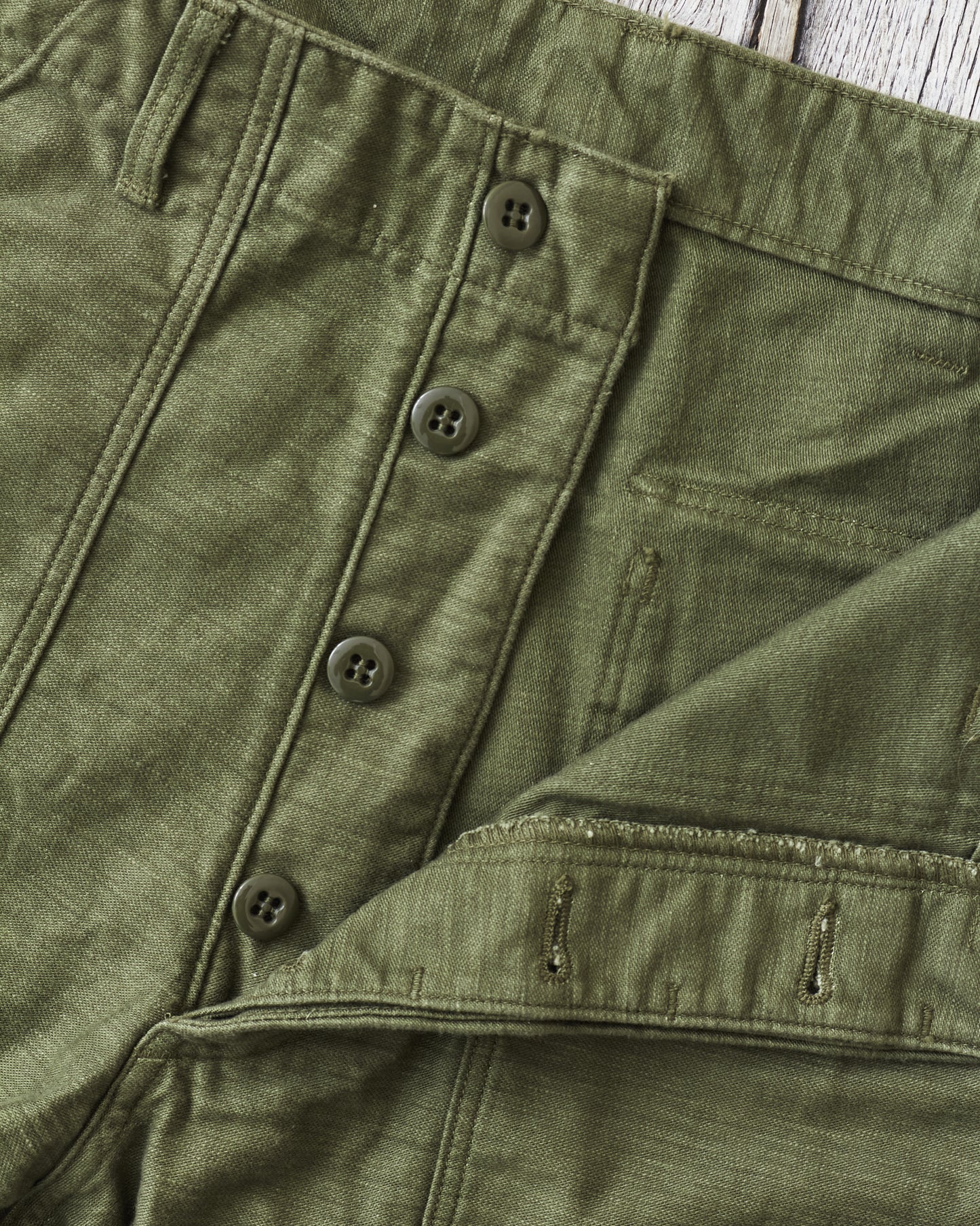 OrSlow V5002 Vintage Fit Fatigue Pants Dark Olive