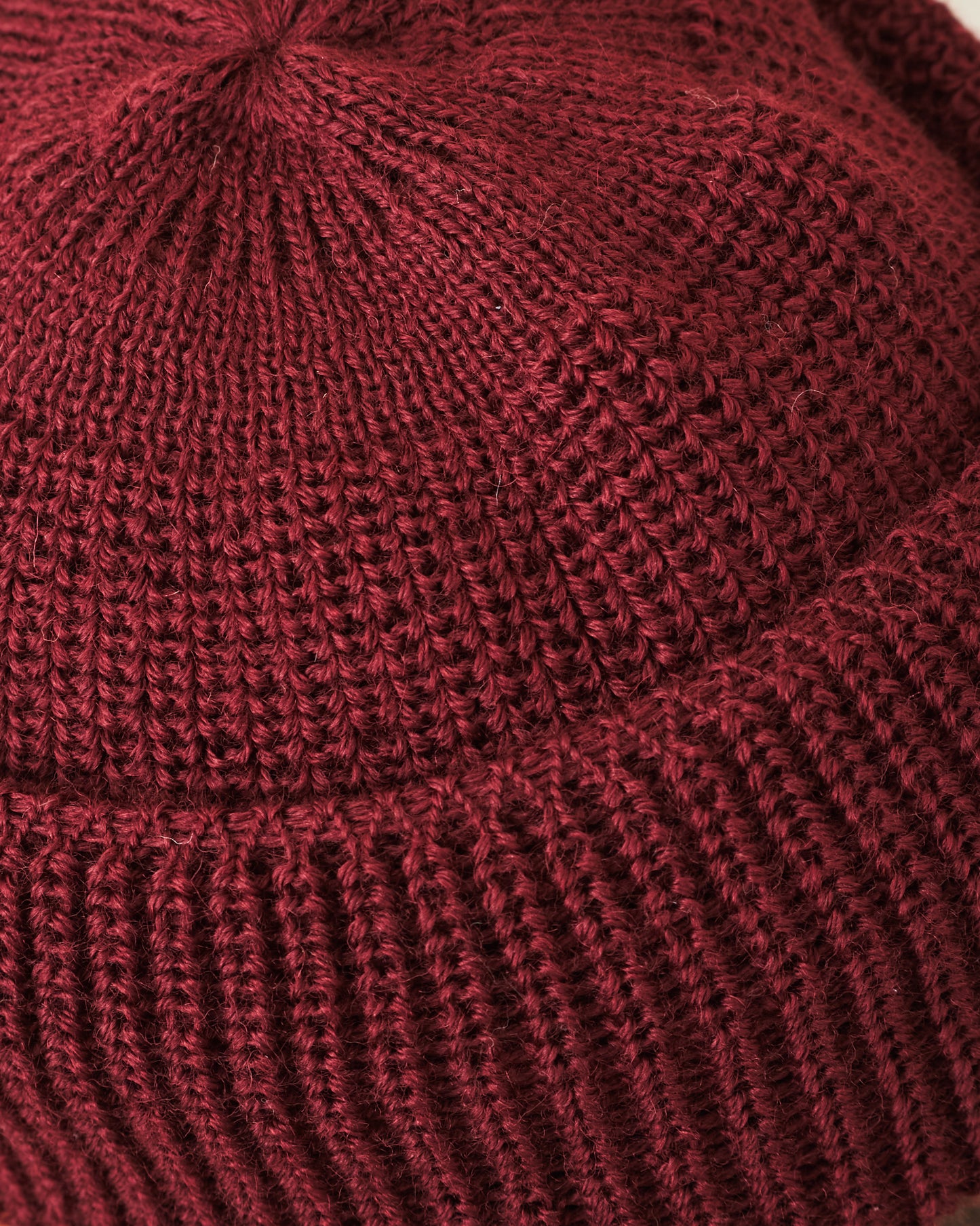 Heimat Mechanics Wool Hat Burgundy