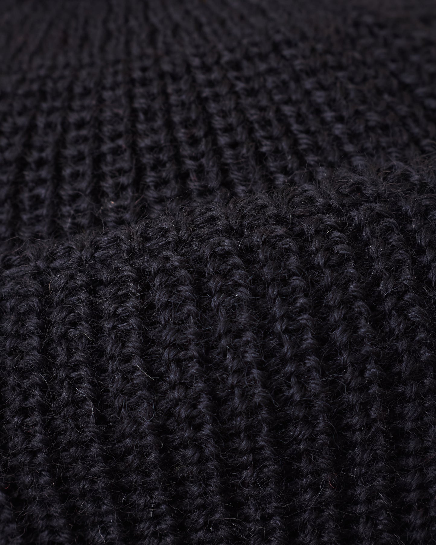 Heimat Wool U Boat Bobble Hat Schwarz (Black)