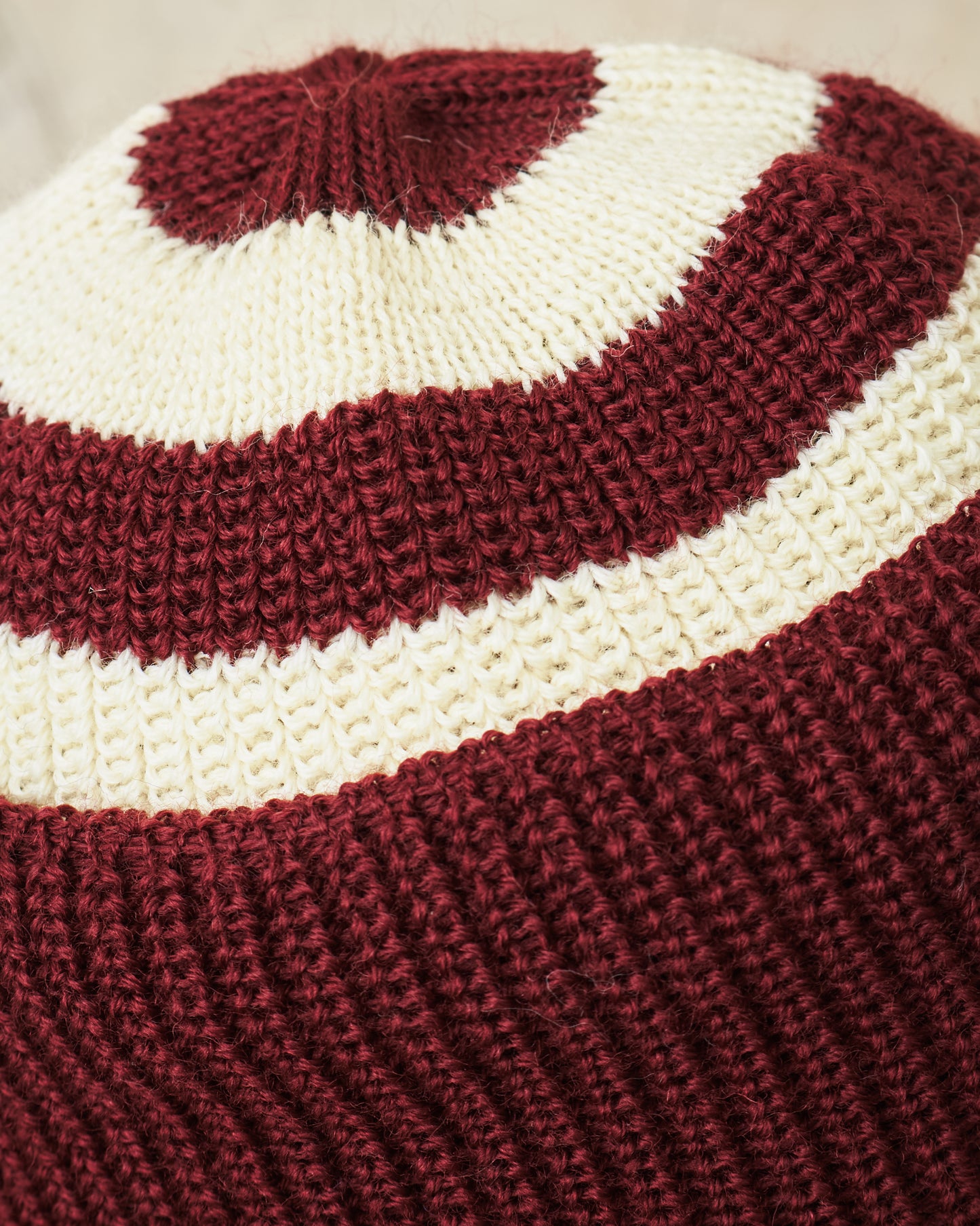 Heimat Jailhouse Mechanics Wool Hat Burgundy / Seashell
