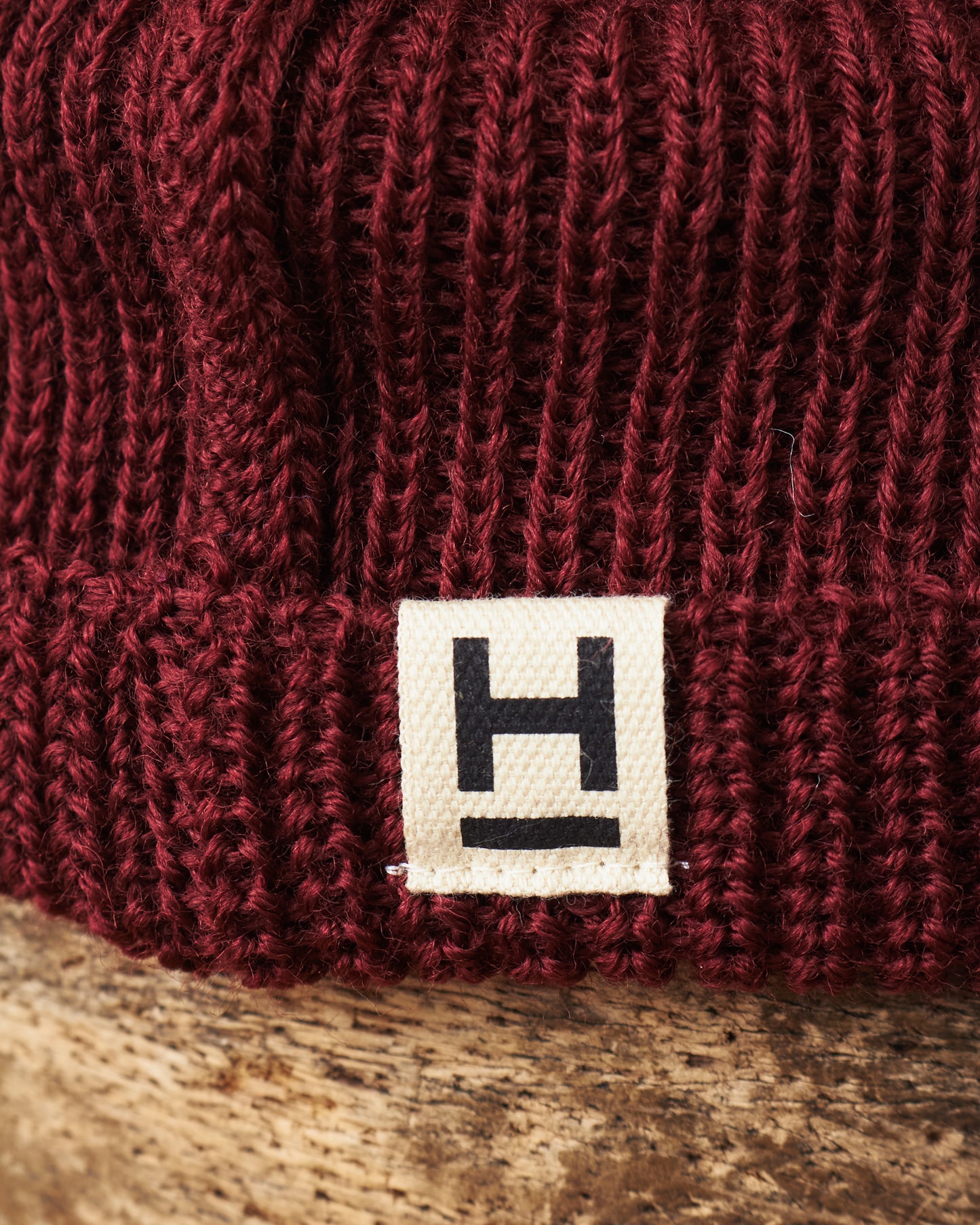 Heimat Jailhouse Mechanics Wool Hat Burgundy / Seashell
