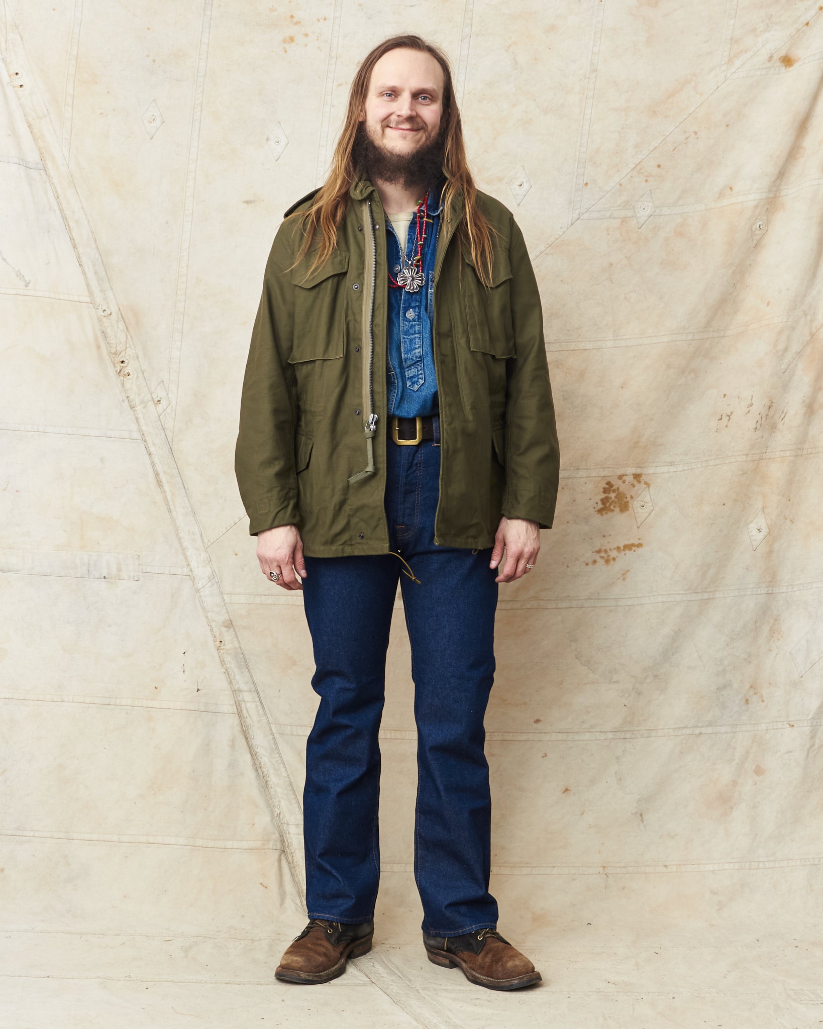 Buzz Rickson's M-65 Field Jacket Olive Drab BR11702 – Second Sunrise