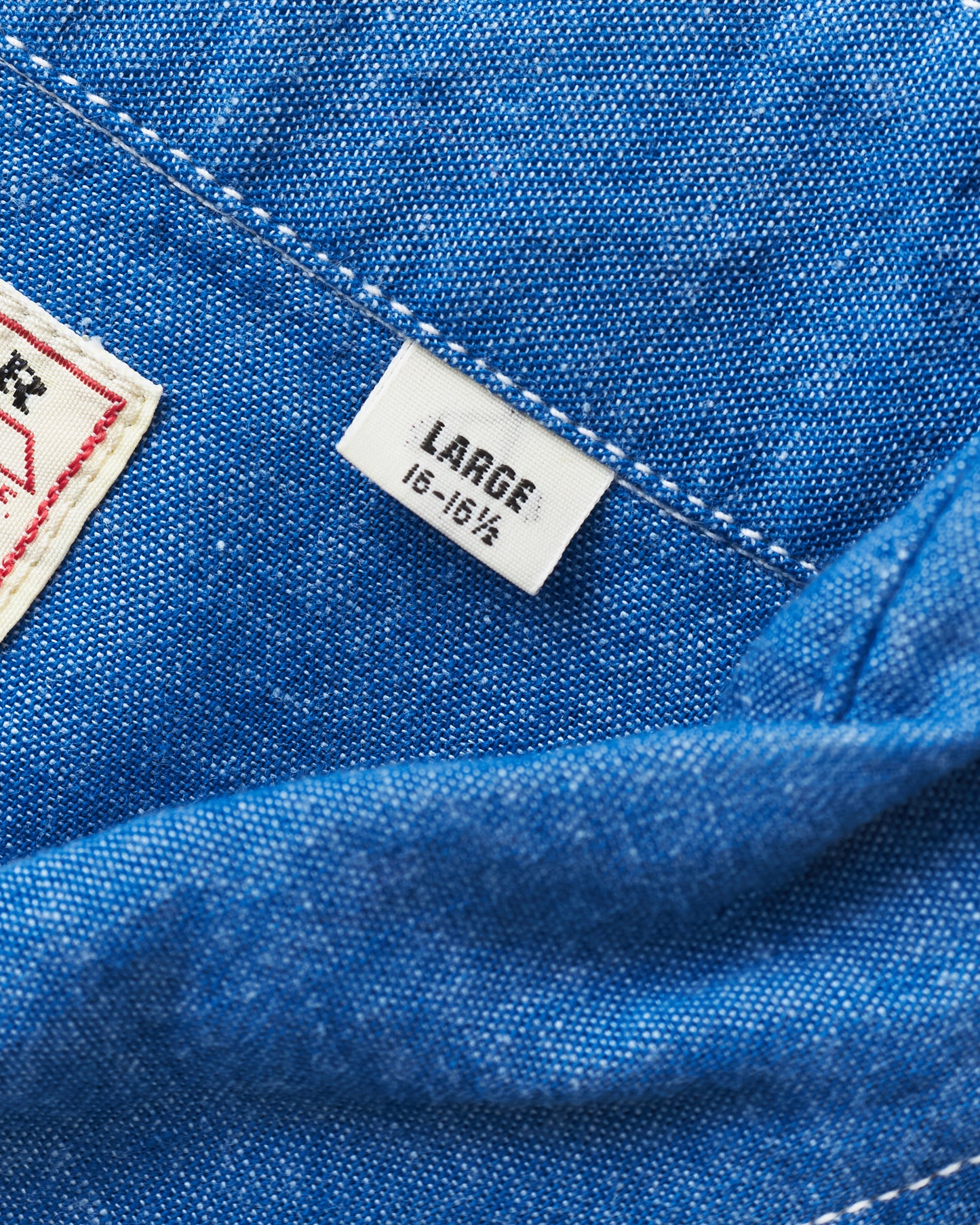 Sugar Cane & Co. Vat Dye Chambray Work Shirt SC25513