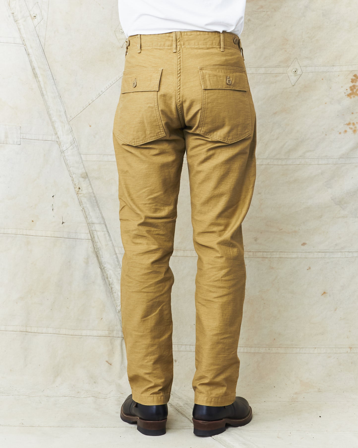 OrSlow 5032 Slim Fatigue Pants Khaki