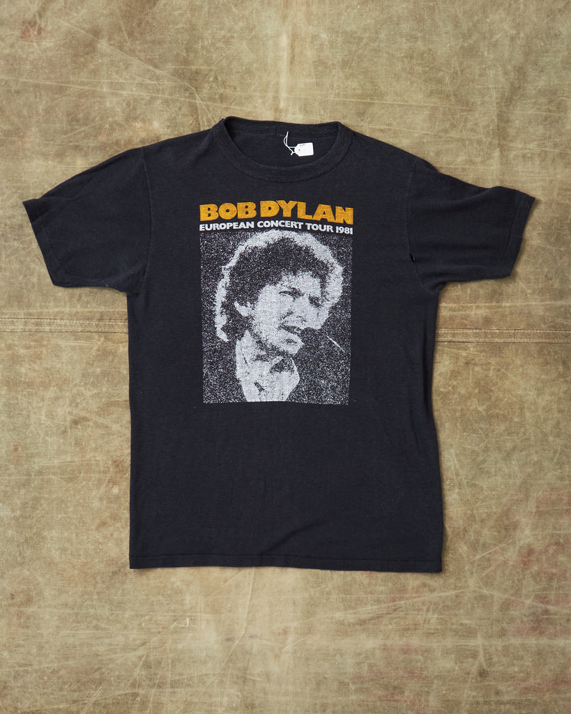 BOB ファッション Vintage Bob Dylan World Tour Tokyo Tシャツ 