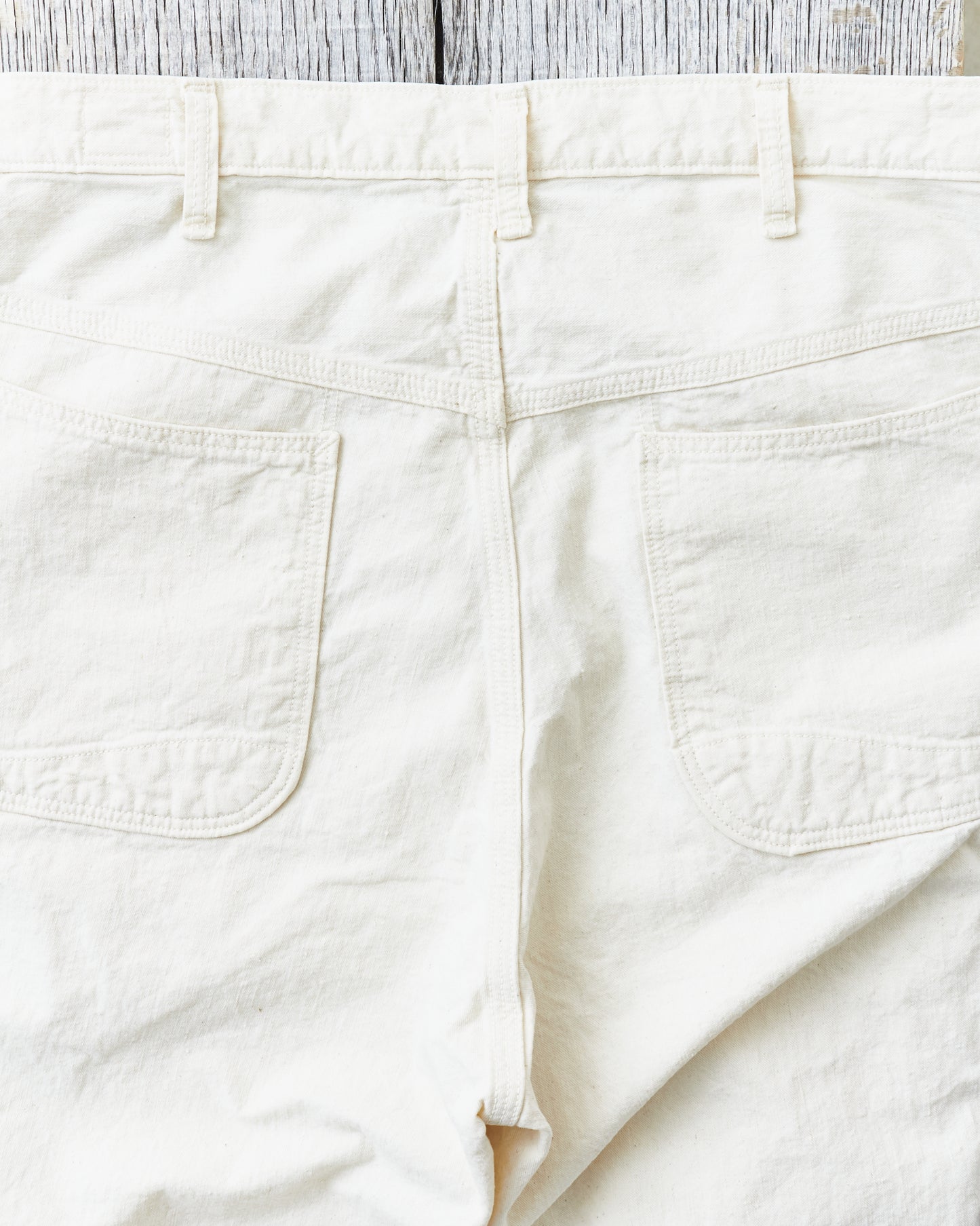 OrSlow Painter Pants Kinari Denim Ecru