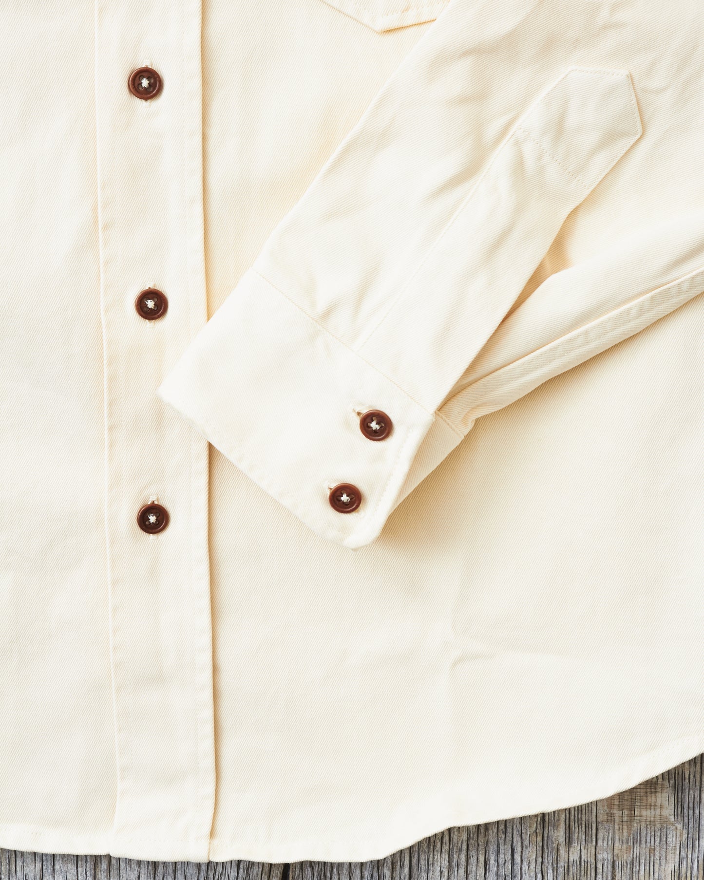 Indigofera Alamo Shirt Sand White