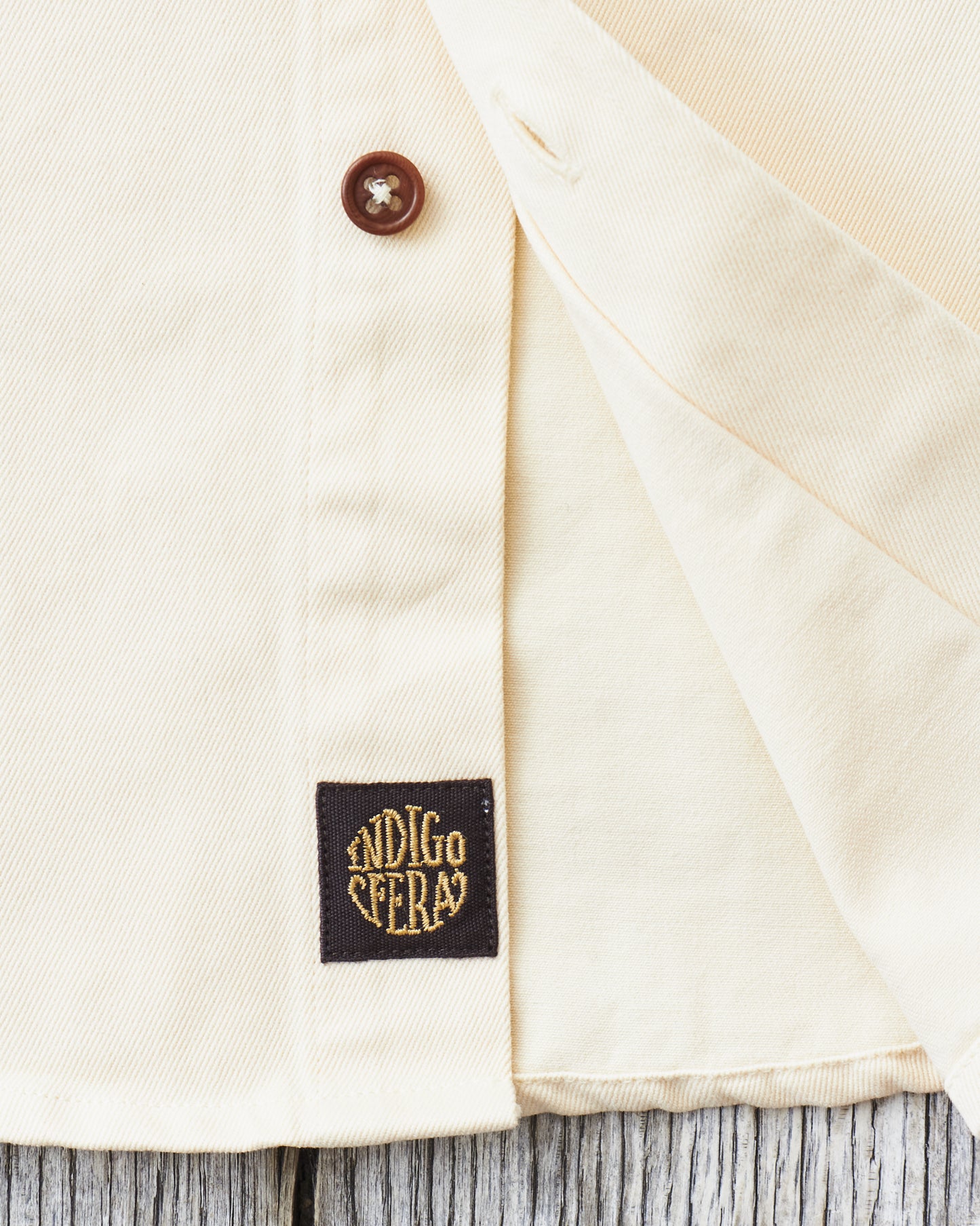 Indigofera Alamo Shirt Sand White