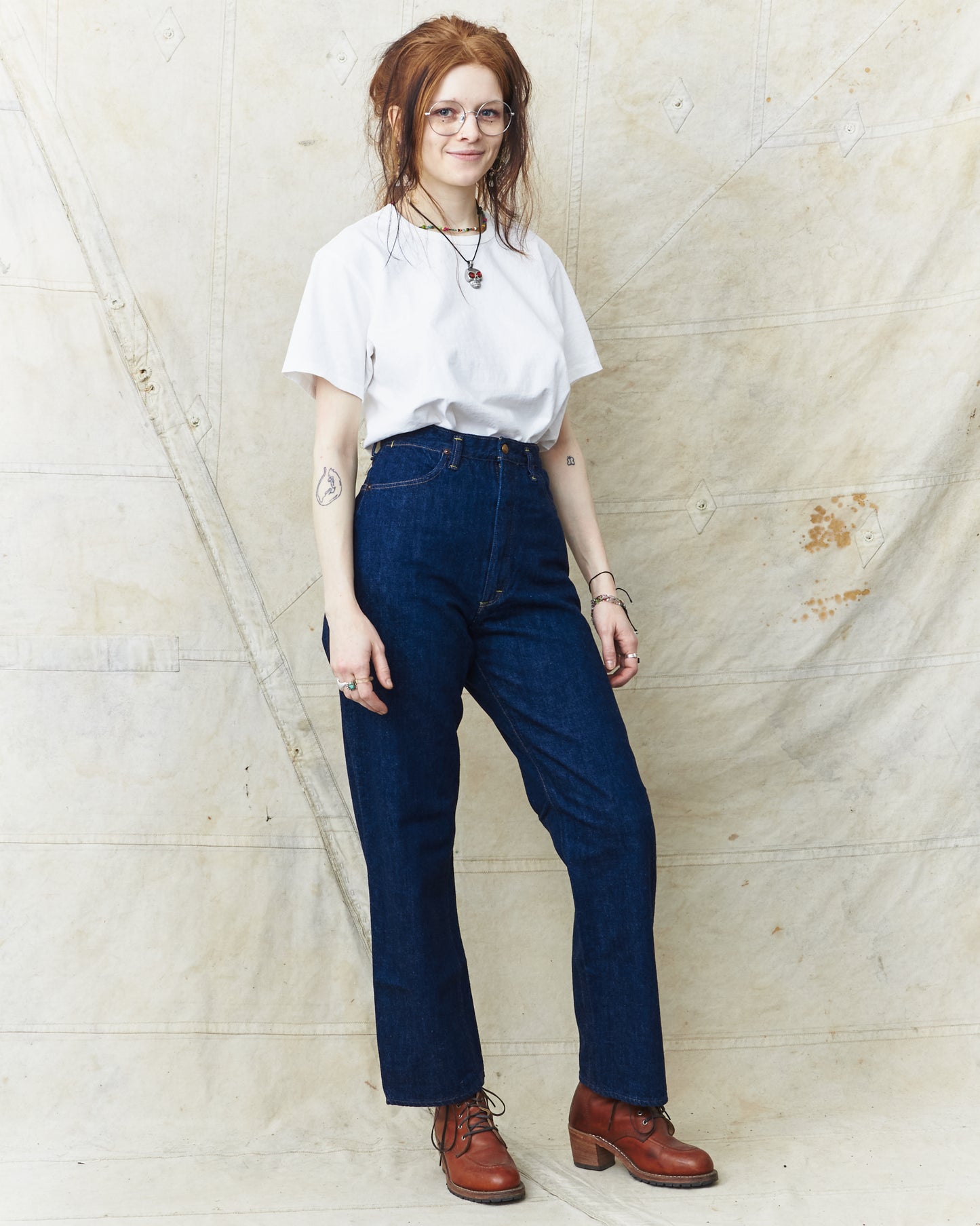 OrSlow 1040 Women's Jasmine Curved Seam Jeans