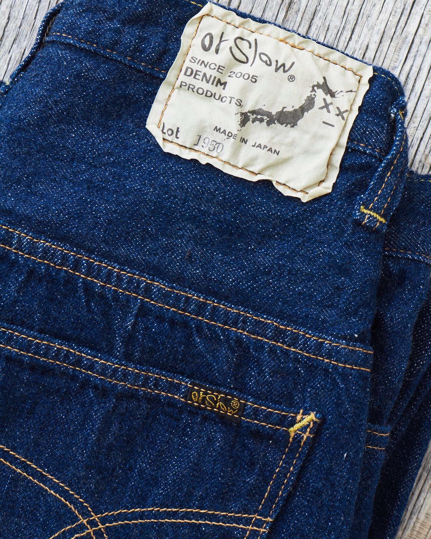 OrSlow 1040 Women's Jasmine Curved Seam Jeans