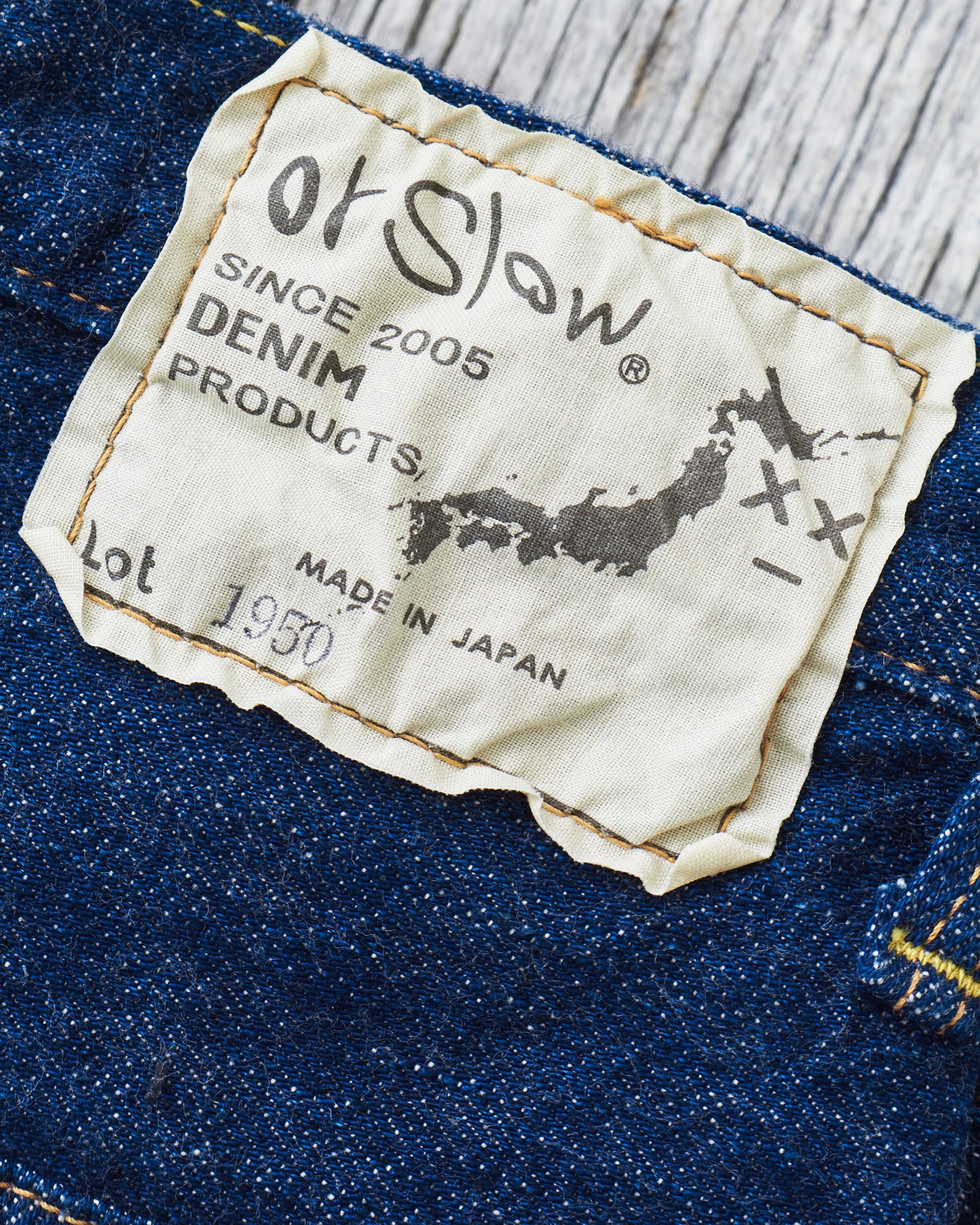 OrSlow 1040 Women's Jasmine Curved Seam Jeans