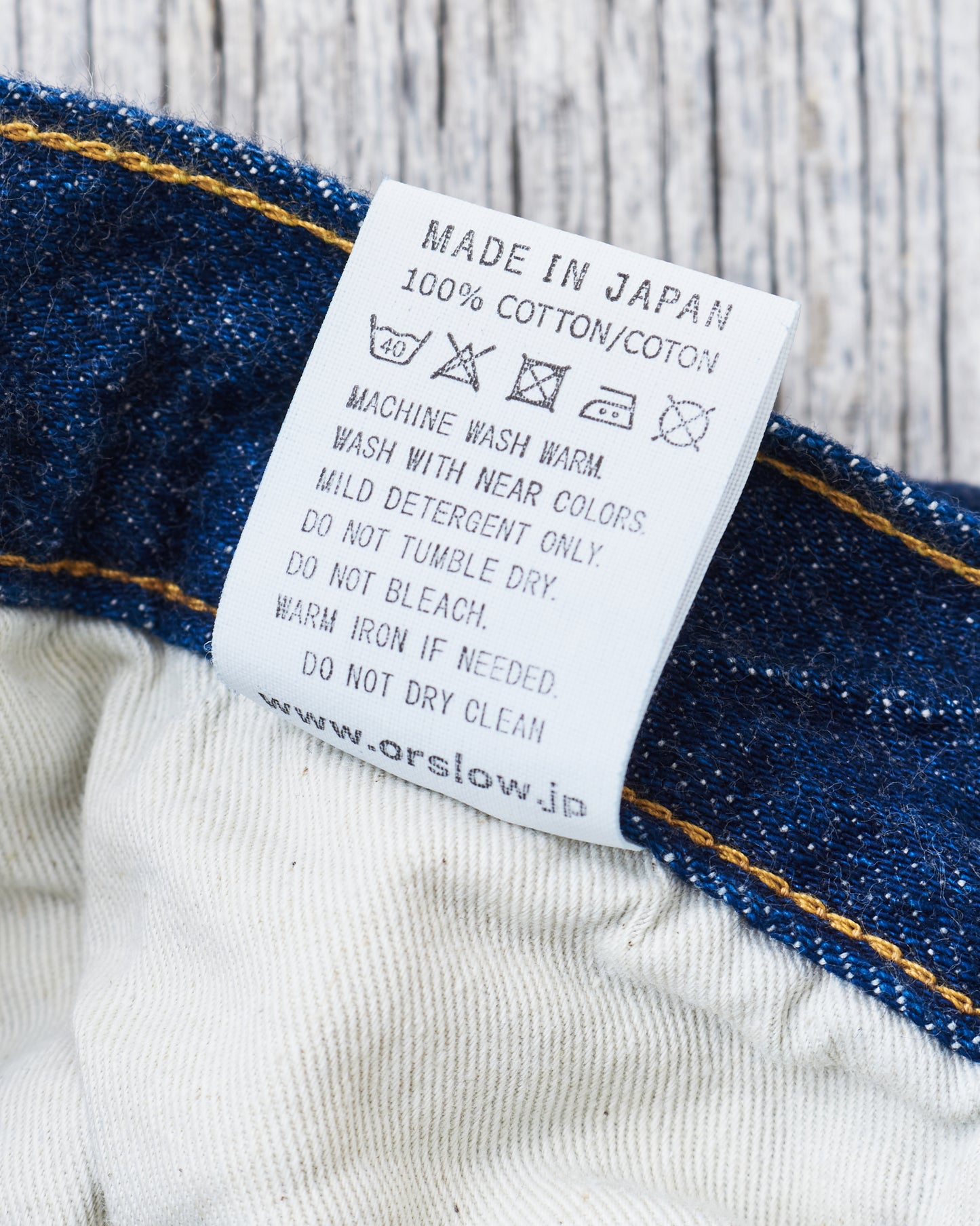 OrSlow 1040 Women's Jasmine Curved Seam Jeans