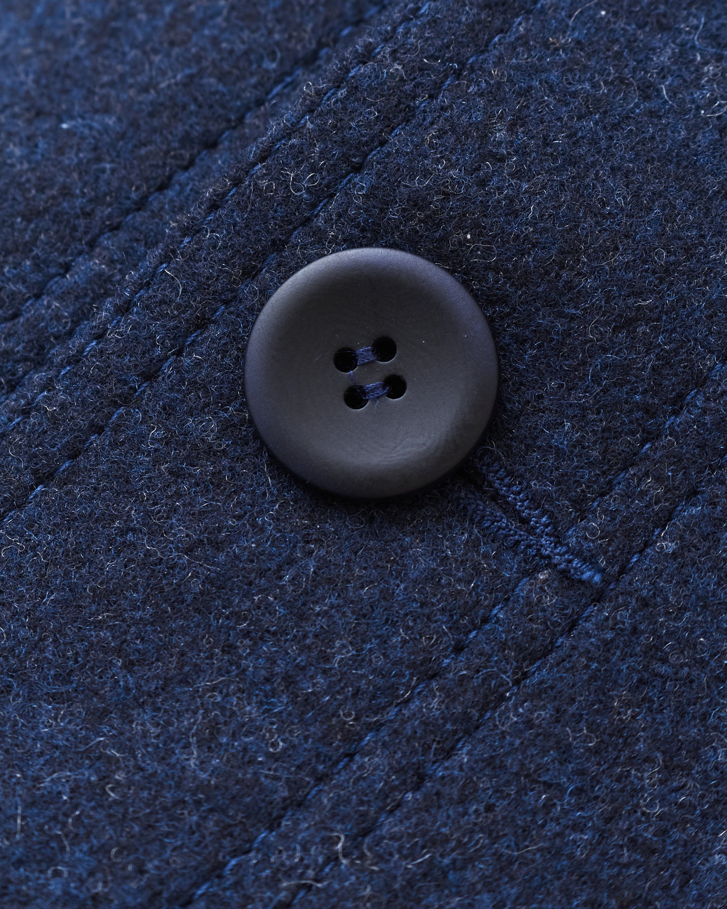 Jernvirke Highwind Felted Wool Jacket Navy