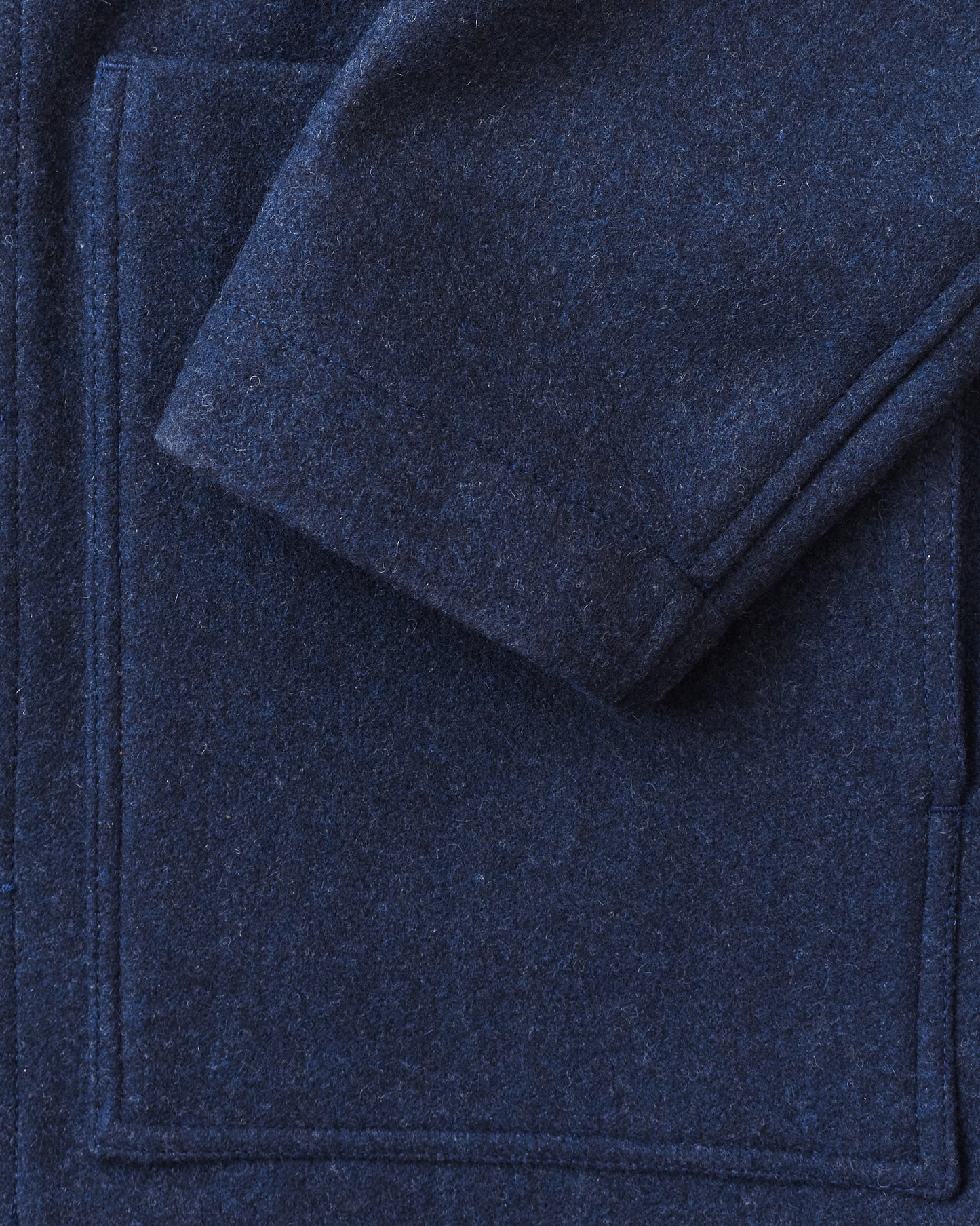 Jernvirke Highwind Felted Wool Jacket Navy