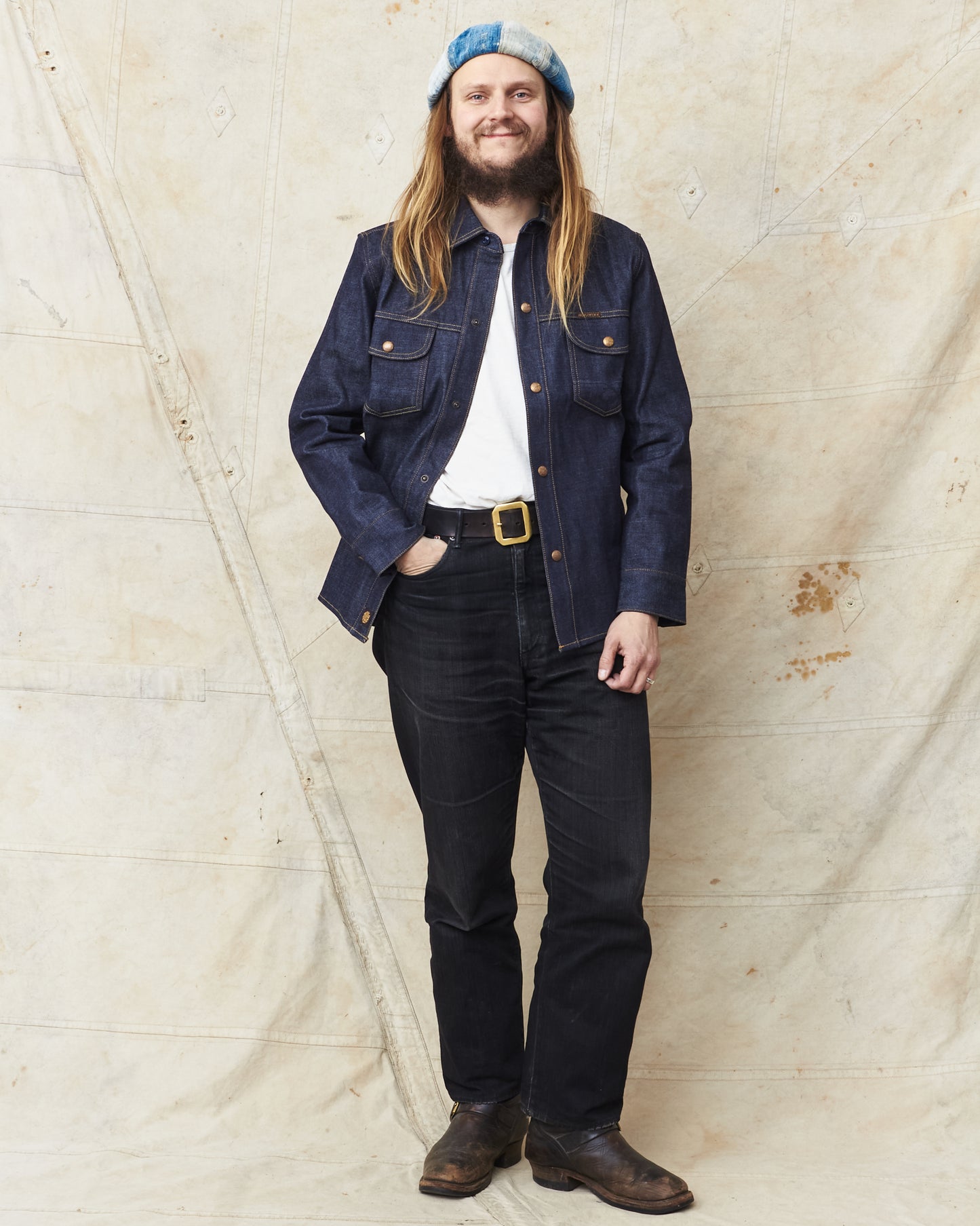 Indigofera Copeland Denim Shirt 29 Handdip