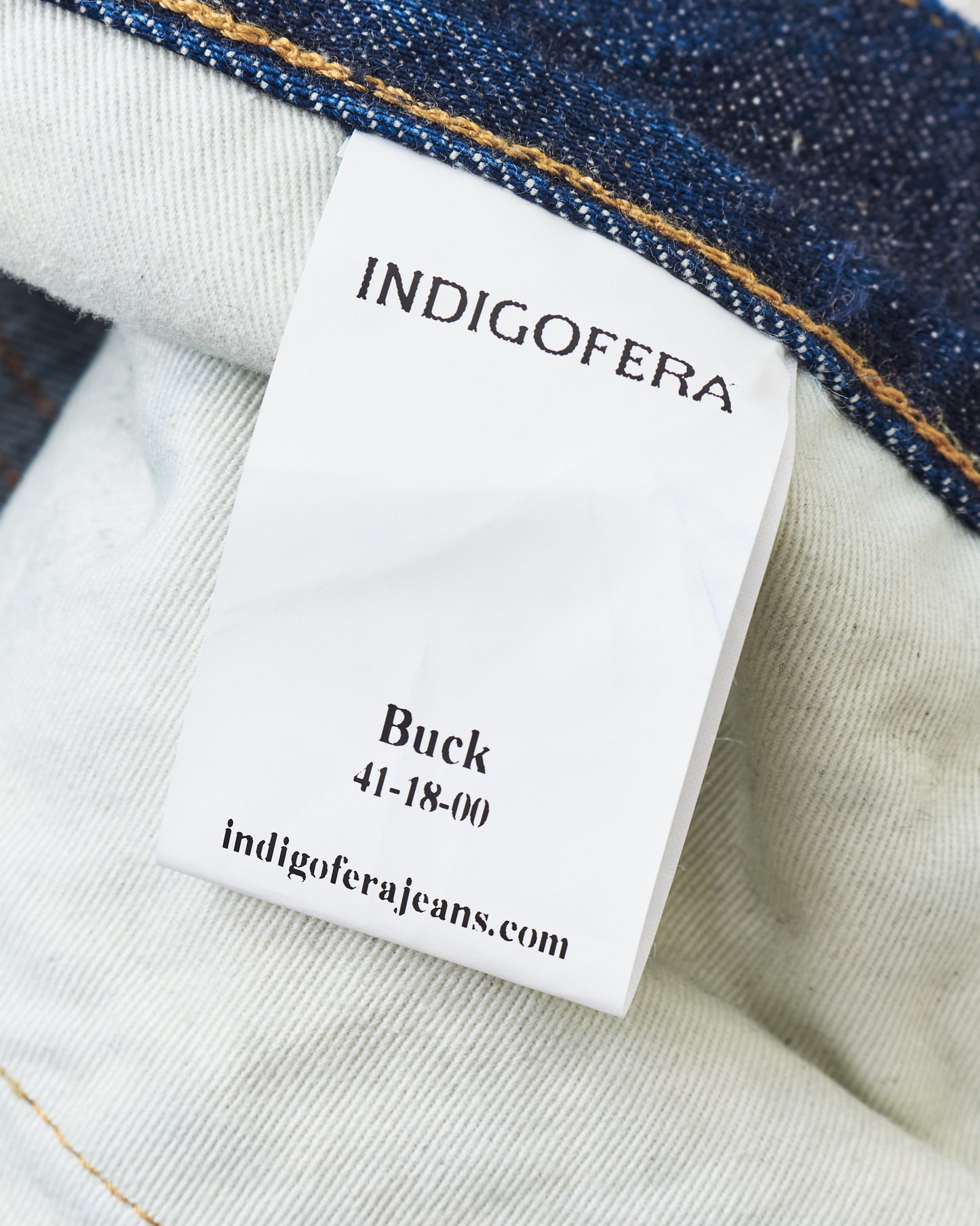 Indigofera Buck Jeans Shiroyama 18 oz Rinsed
