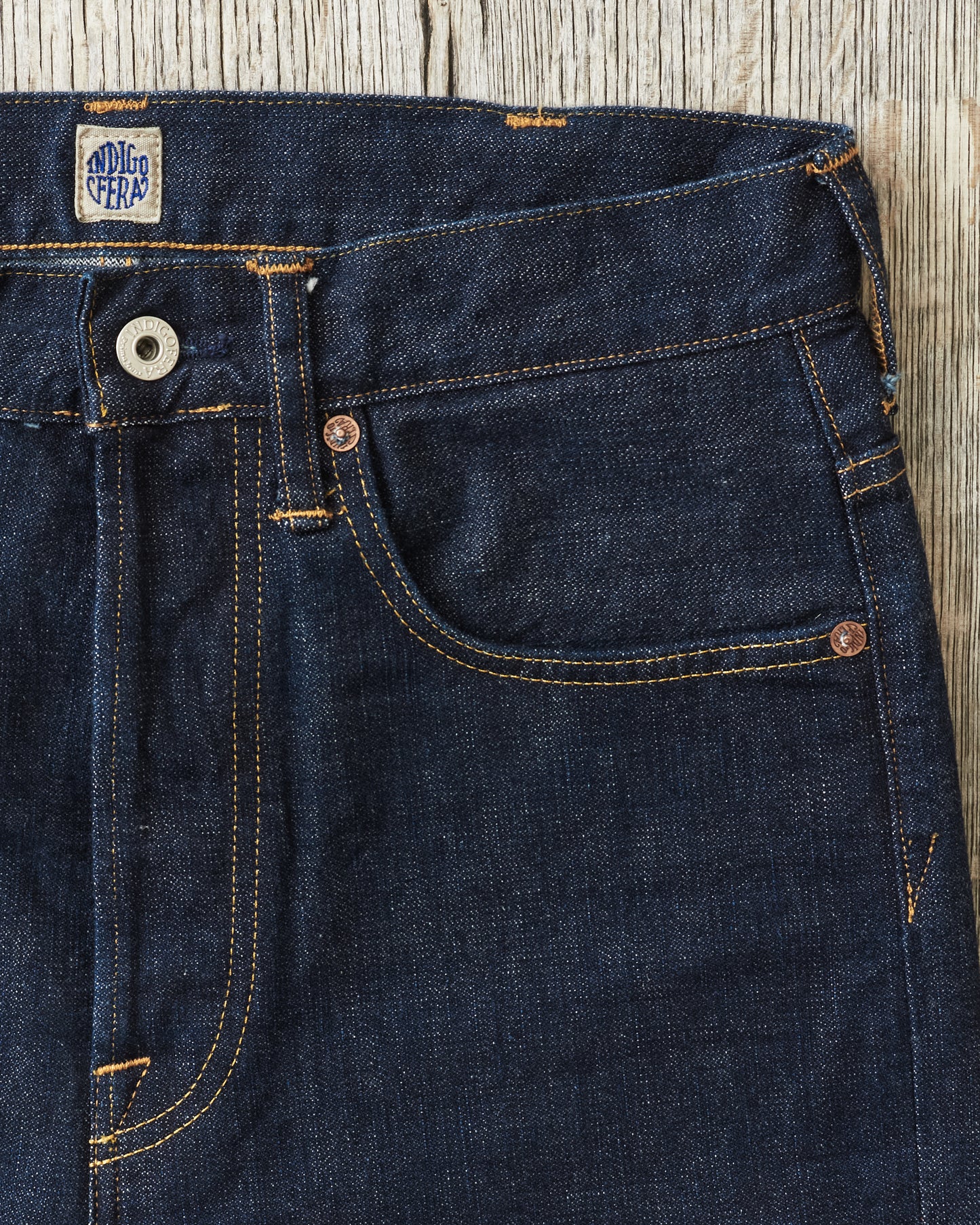 Indigofera Wyatt Jeans Laredo Broken Twill