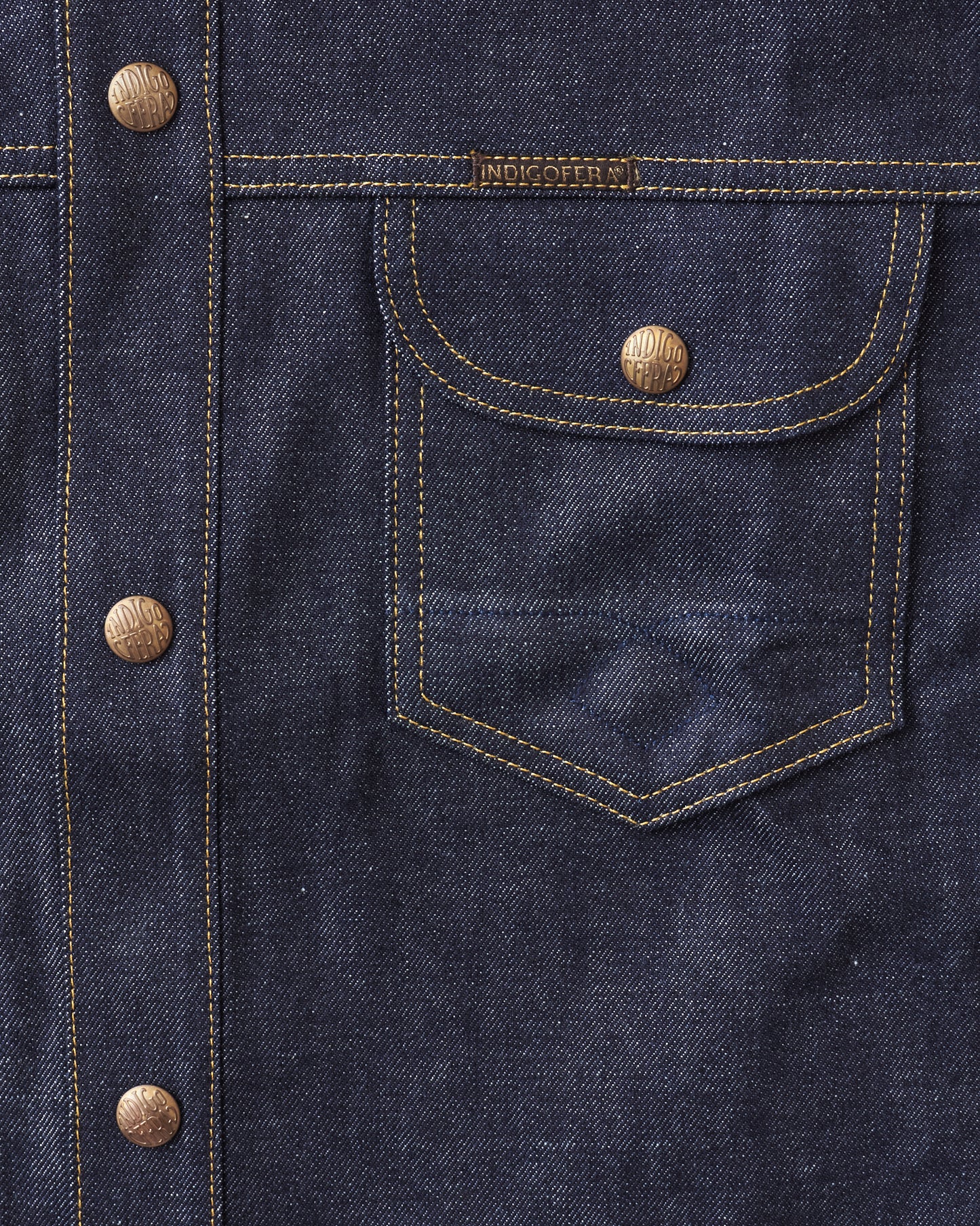 Indigofera Copeland Denim Shirt 29 Handdip