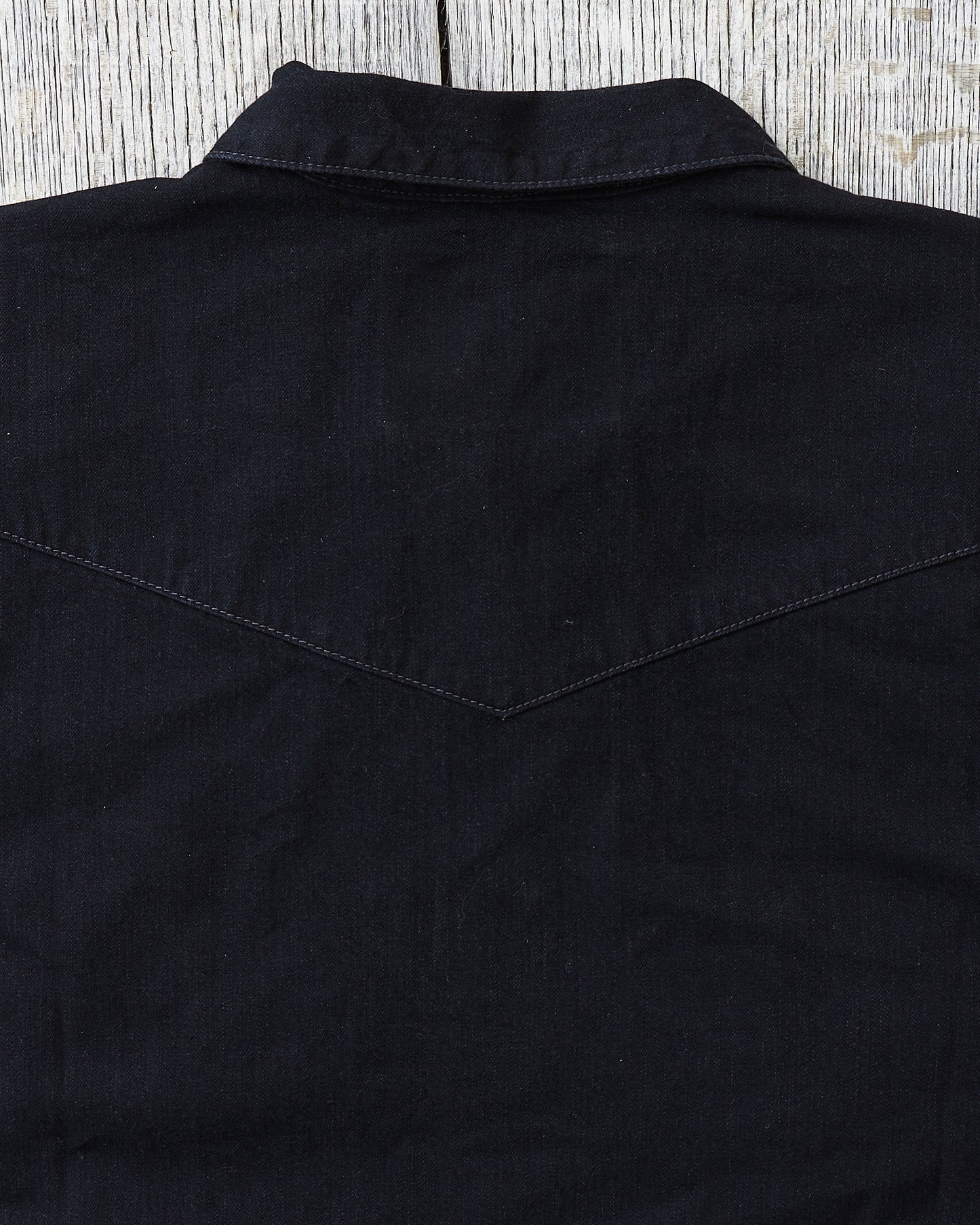 Indigofera Cooper Soot Black Rinsed Denim Jacket