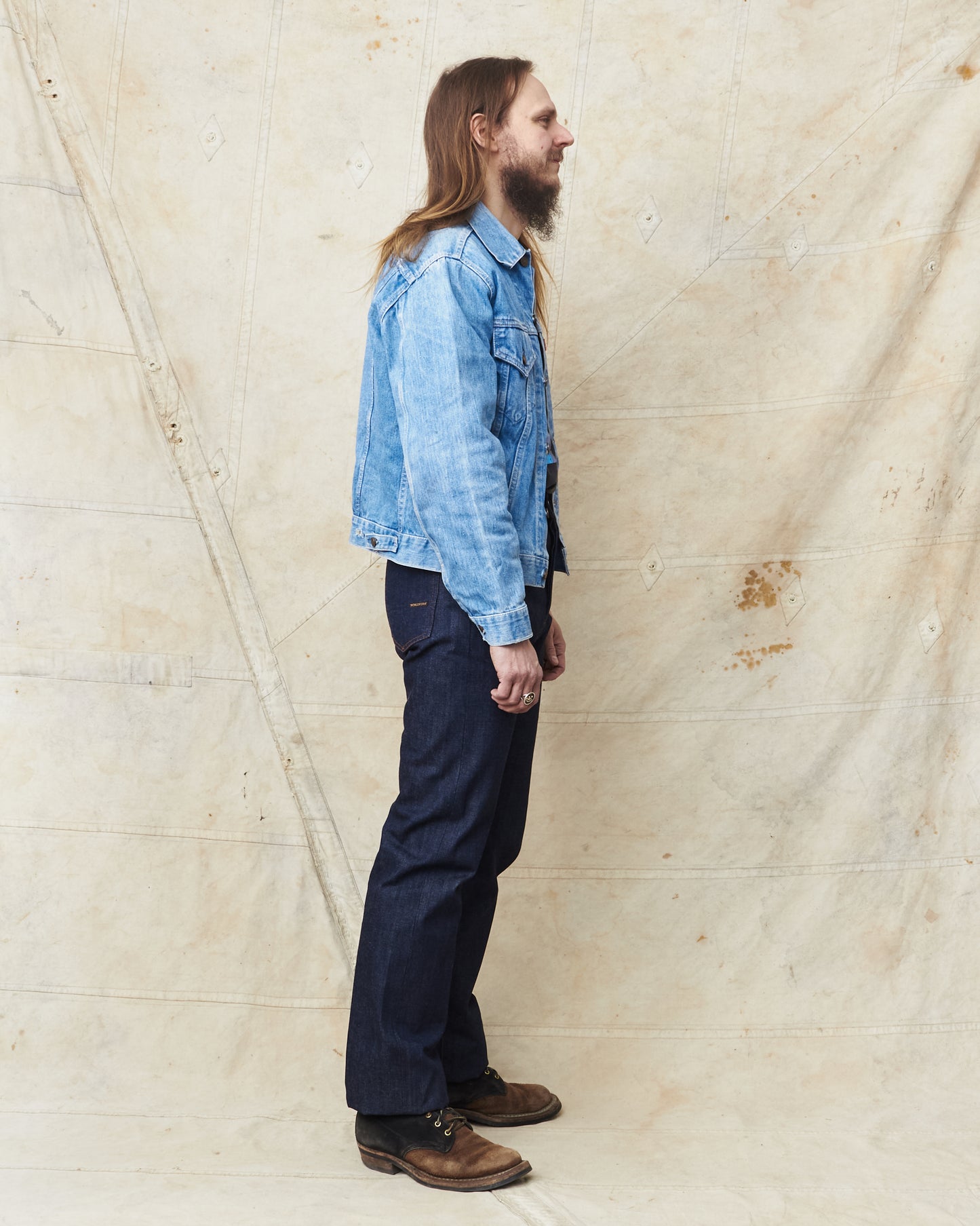 Indigofera Kain Jeans Vintage 70's Denim