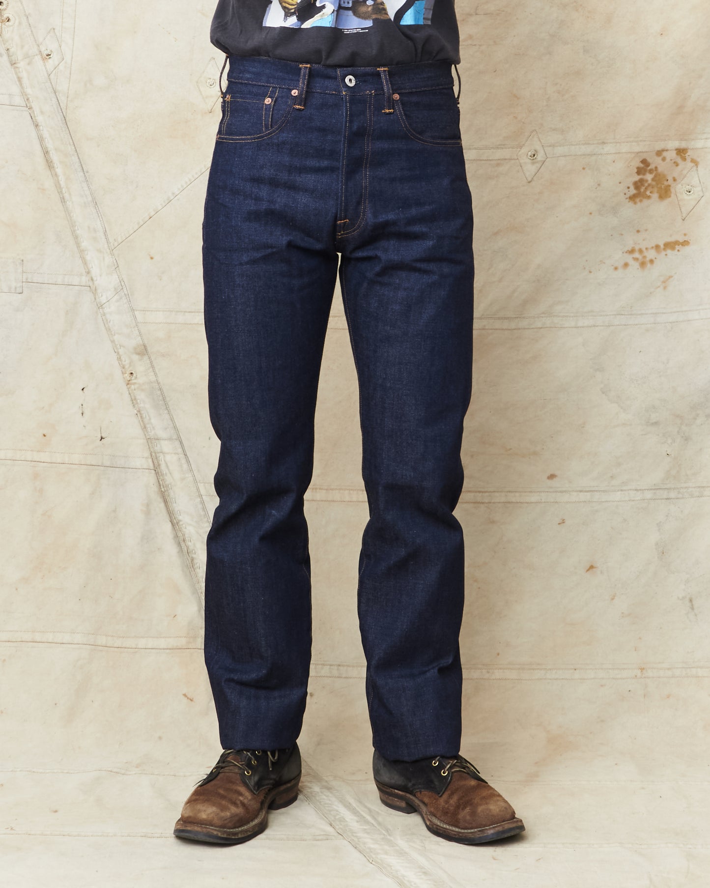 Indigofera Kain Jeans Vintage 70's Denim