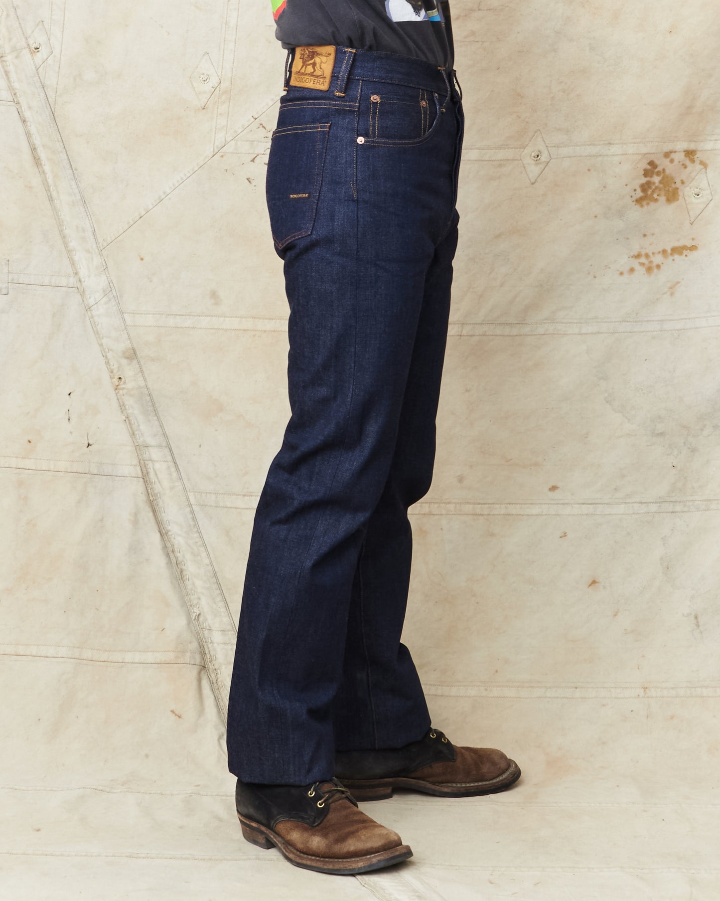 Indigofera Kain Jeans Vintage 70's Denim