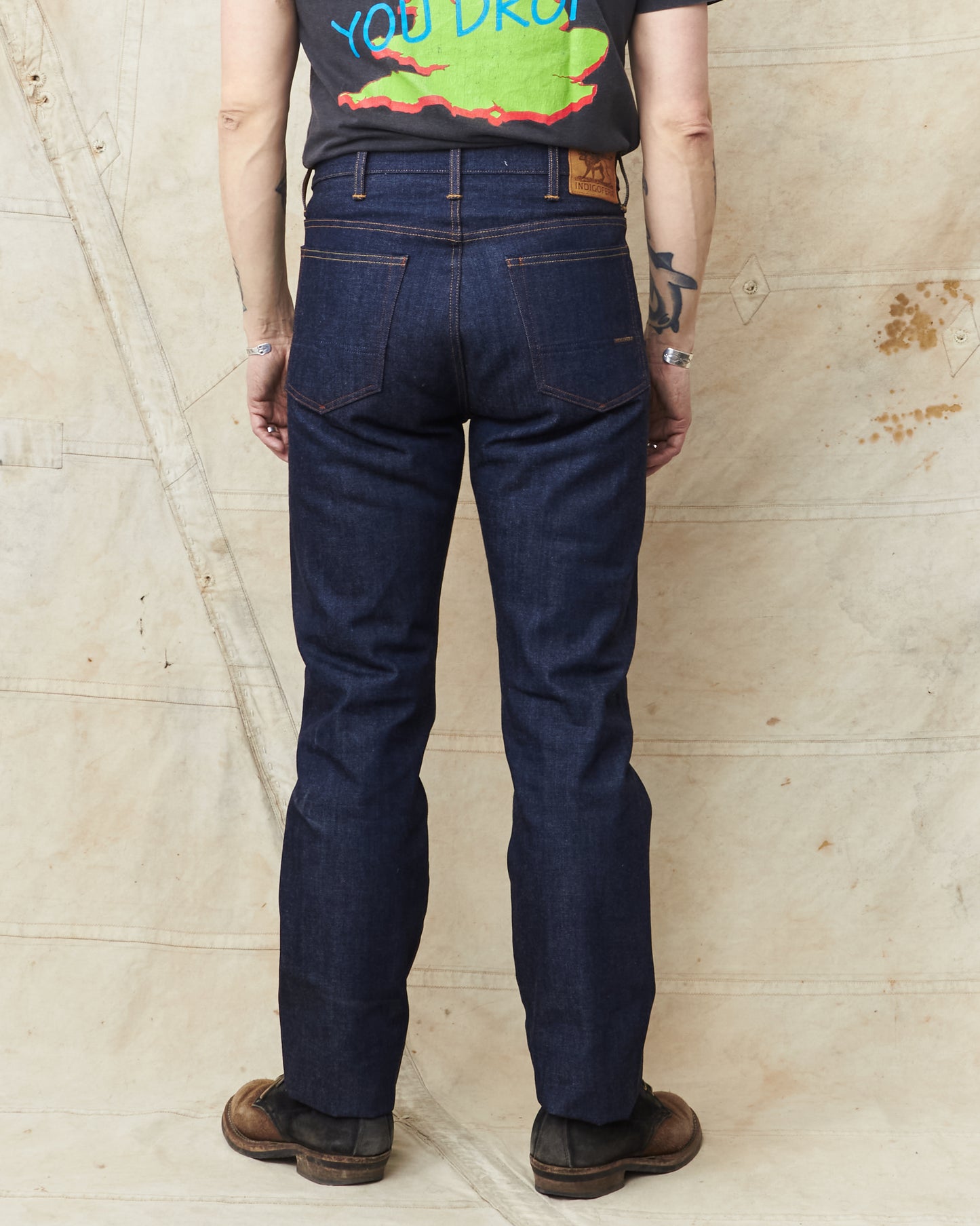 Indigofera Kain Jeans Vintage 70's Denim