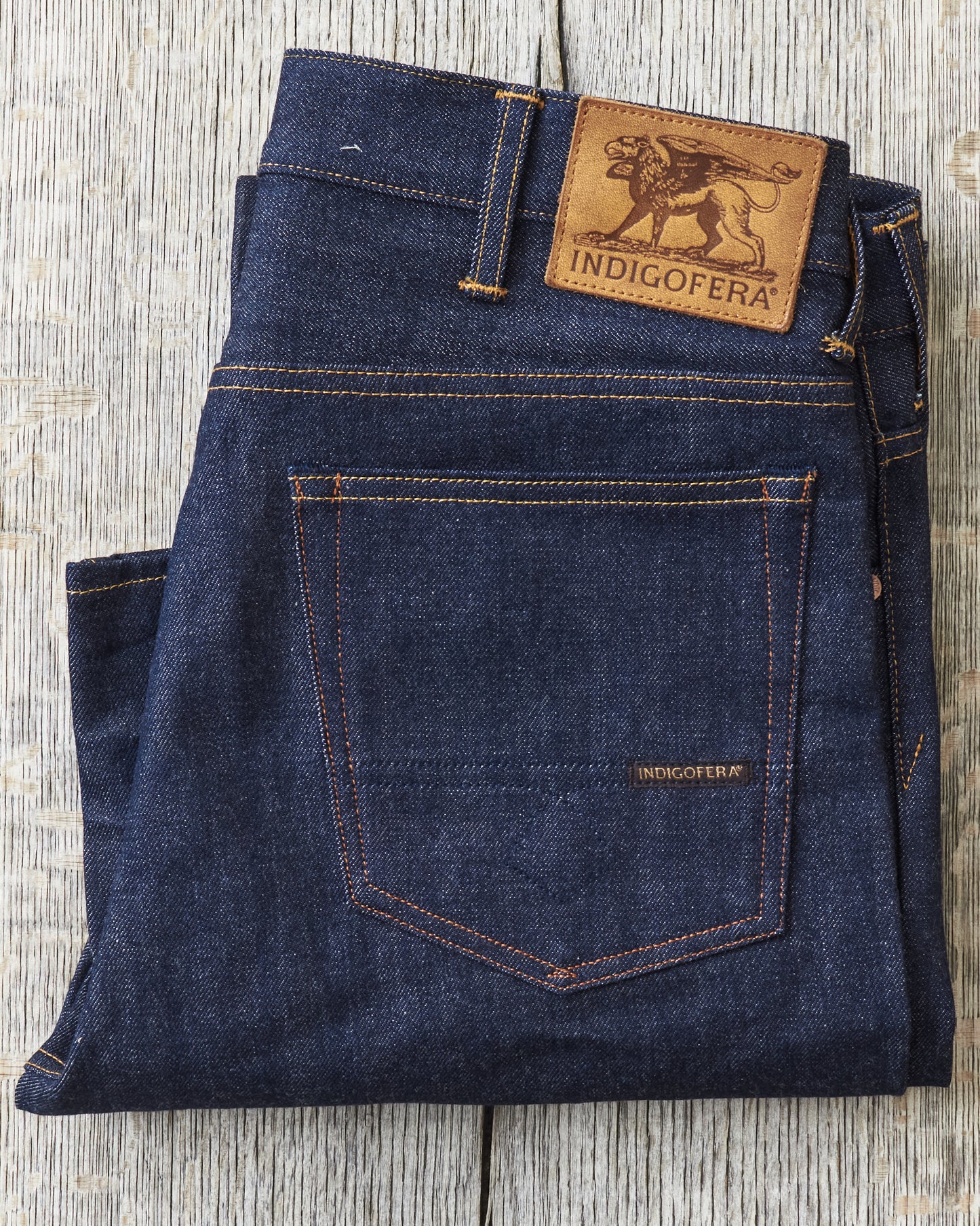 Indigofera Kain Jeans Vintage 70's Denim