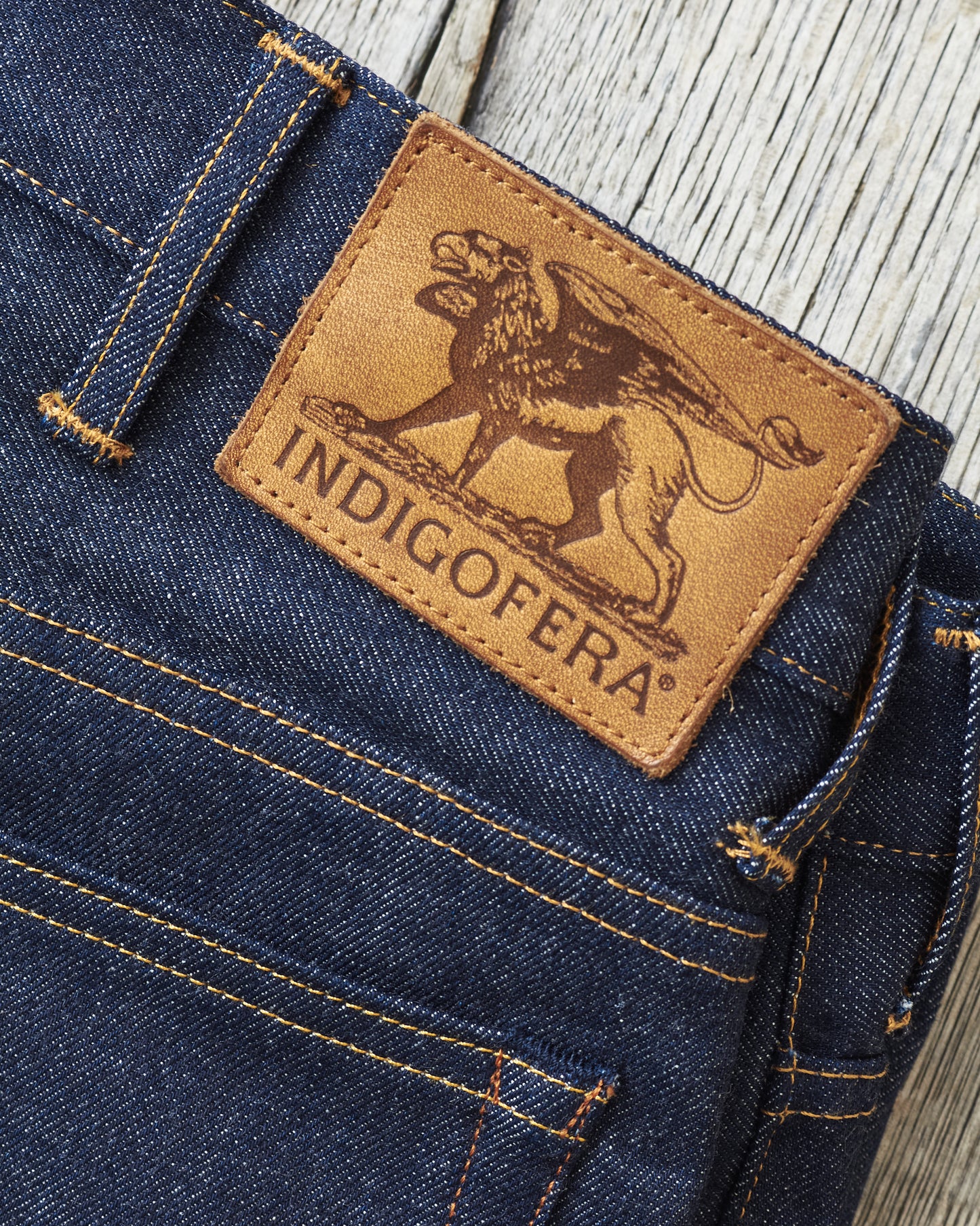 Indigofera Kain Jeans Vintage 70's Denim