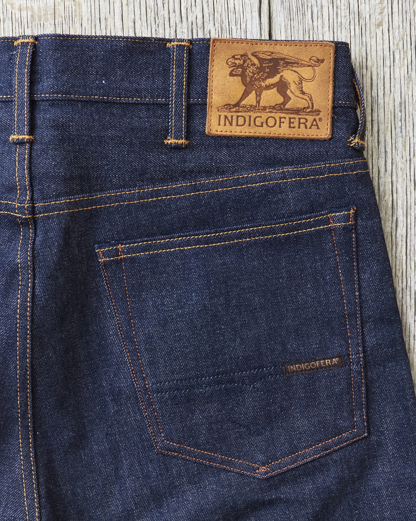 Indigofera Kain Jeans Vintage 70's Denim